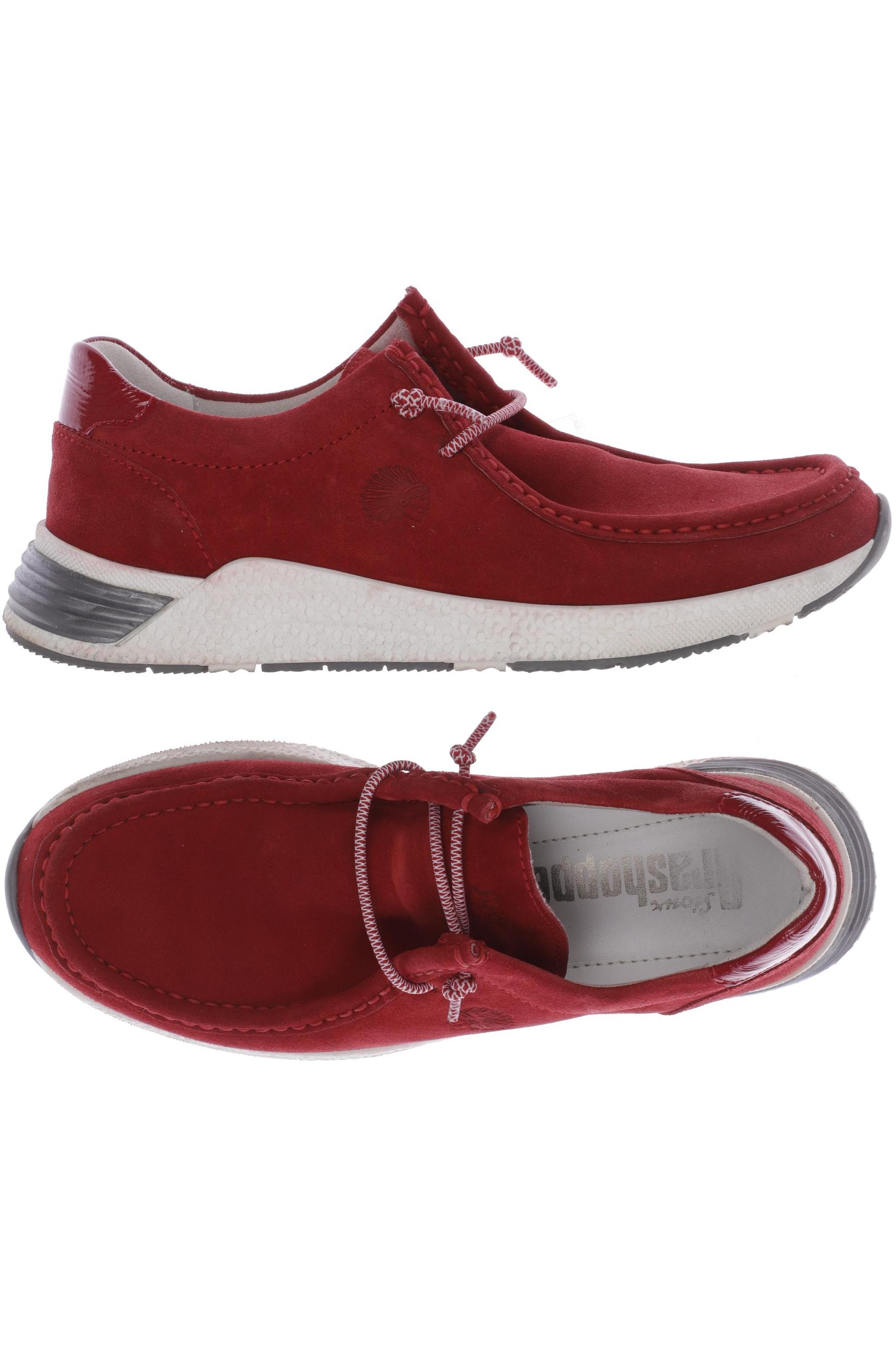 

Sioux Damen Sneakers, rot, Gr. 4