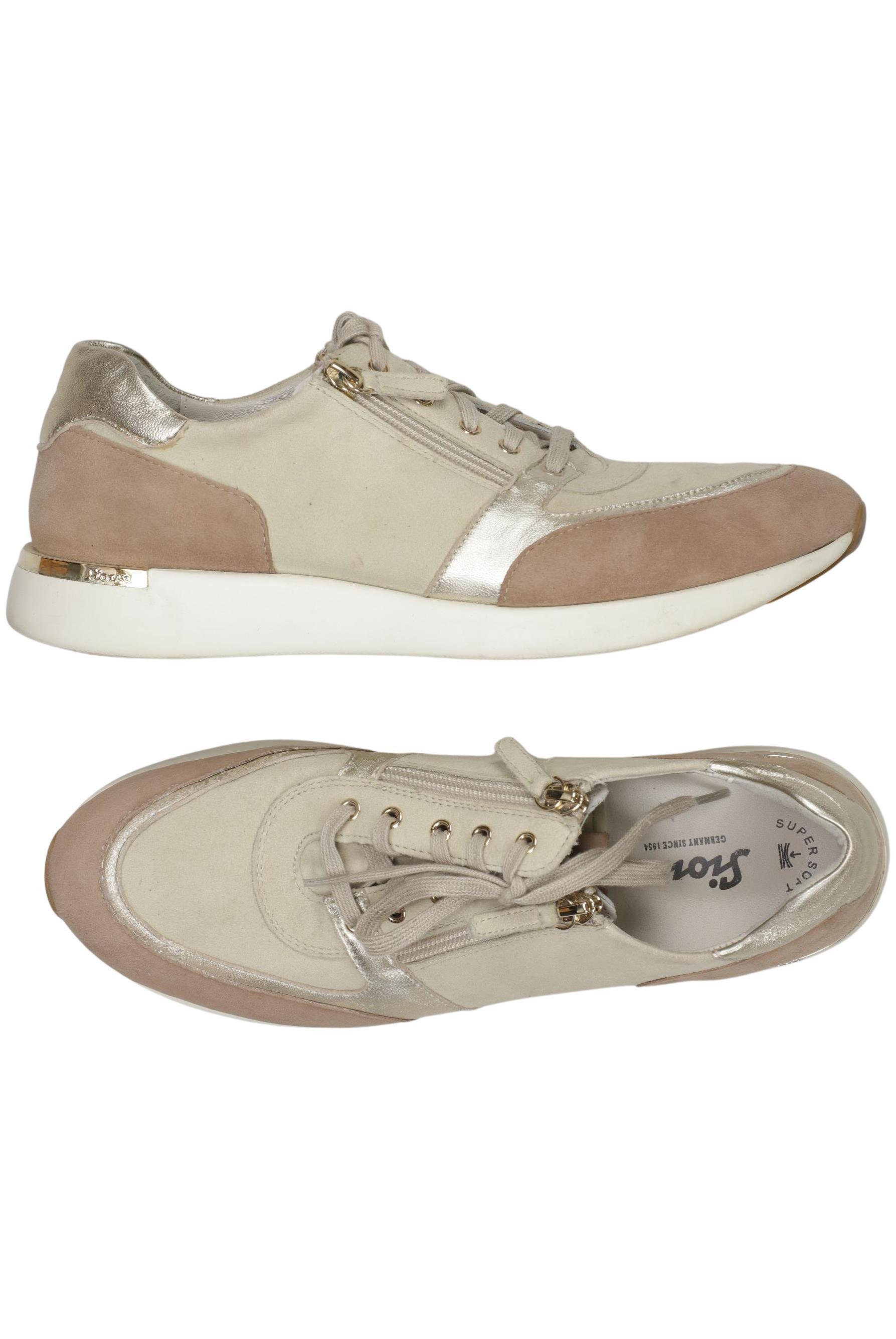 

Sioux Damen Sneakers, beige, Gr. 8