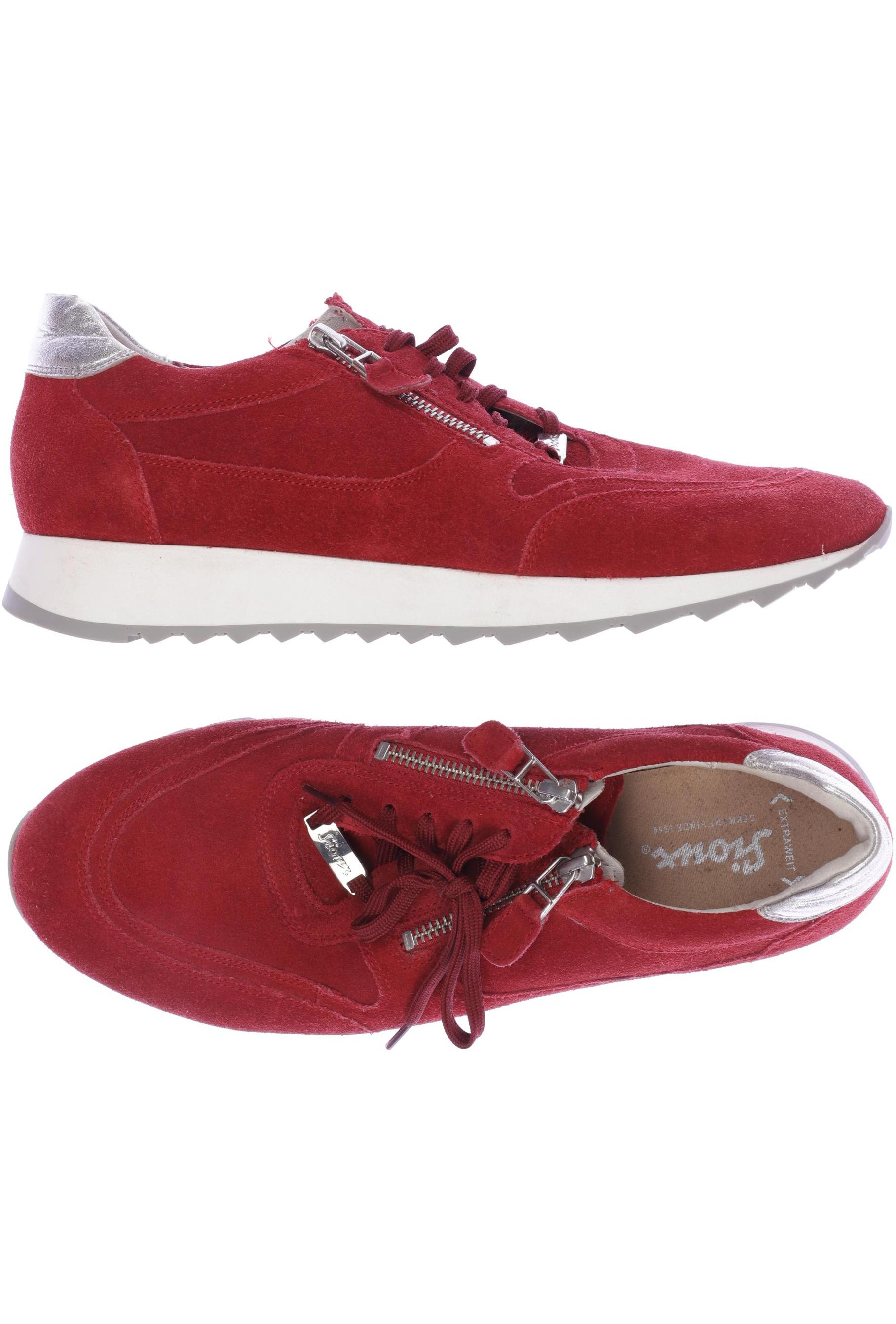 

Sioux Damen Sneakers, rot, Gr. 8.5