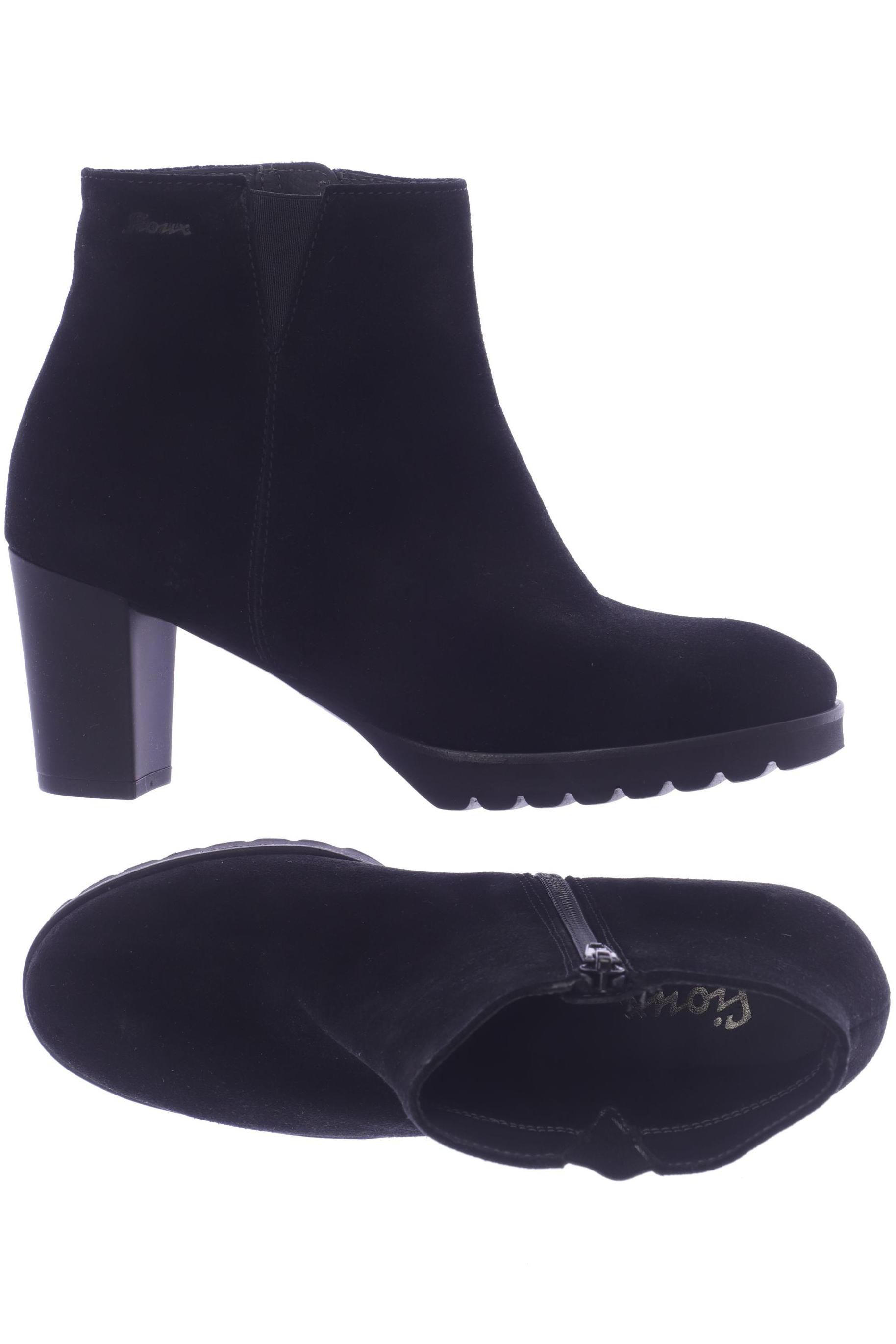 

Sioux Damen Stiefelette, schwarz