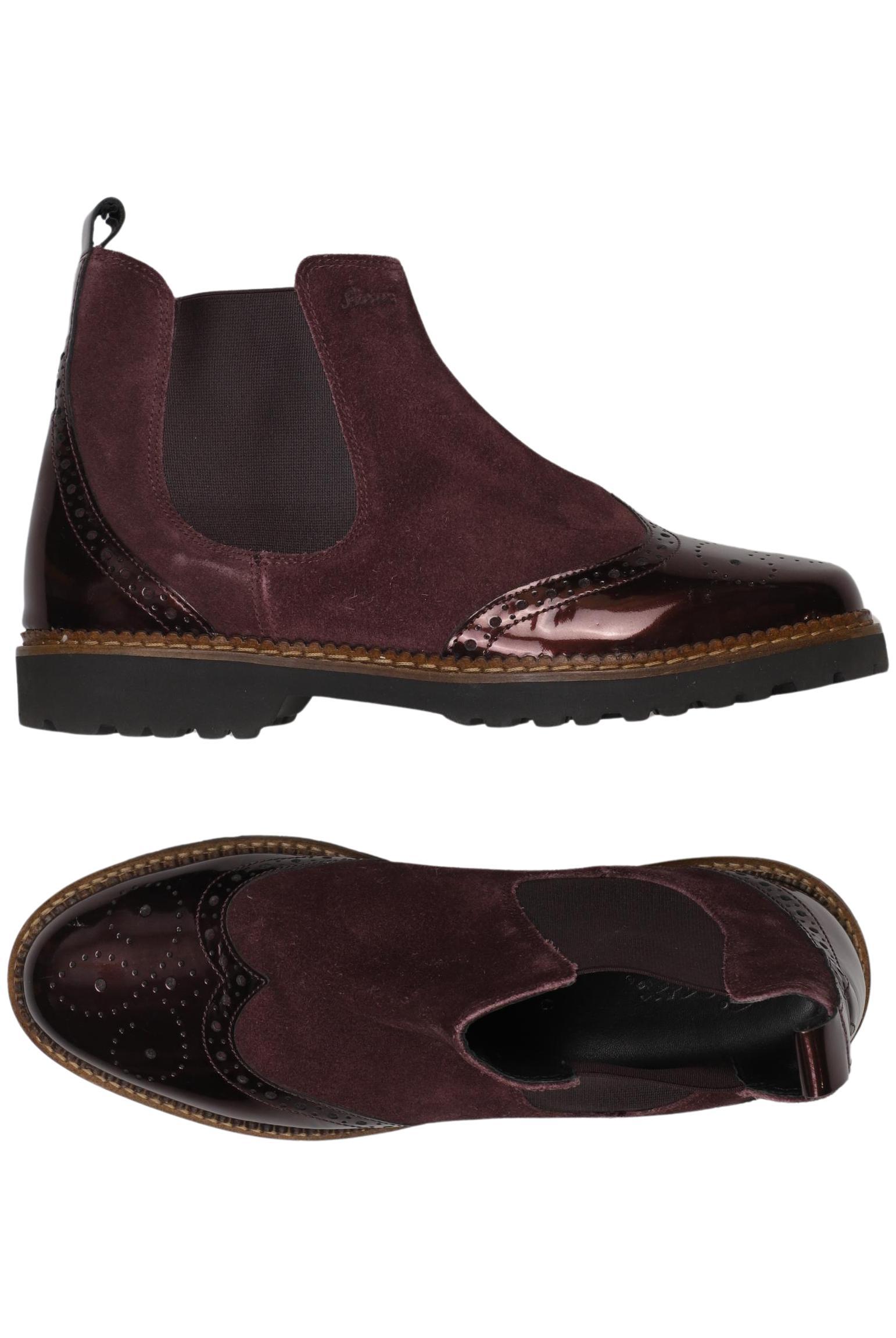 

Sioux Damen Stiefelette, bordeaux, Gr. 6