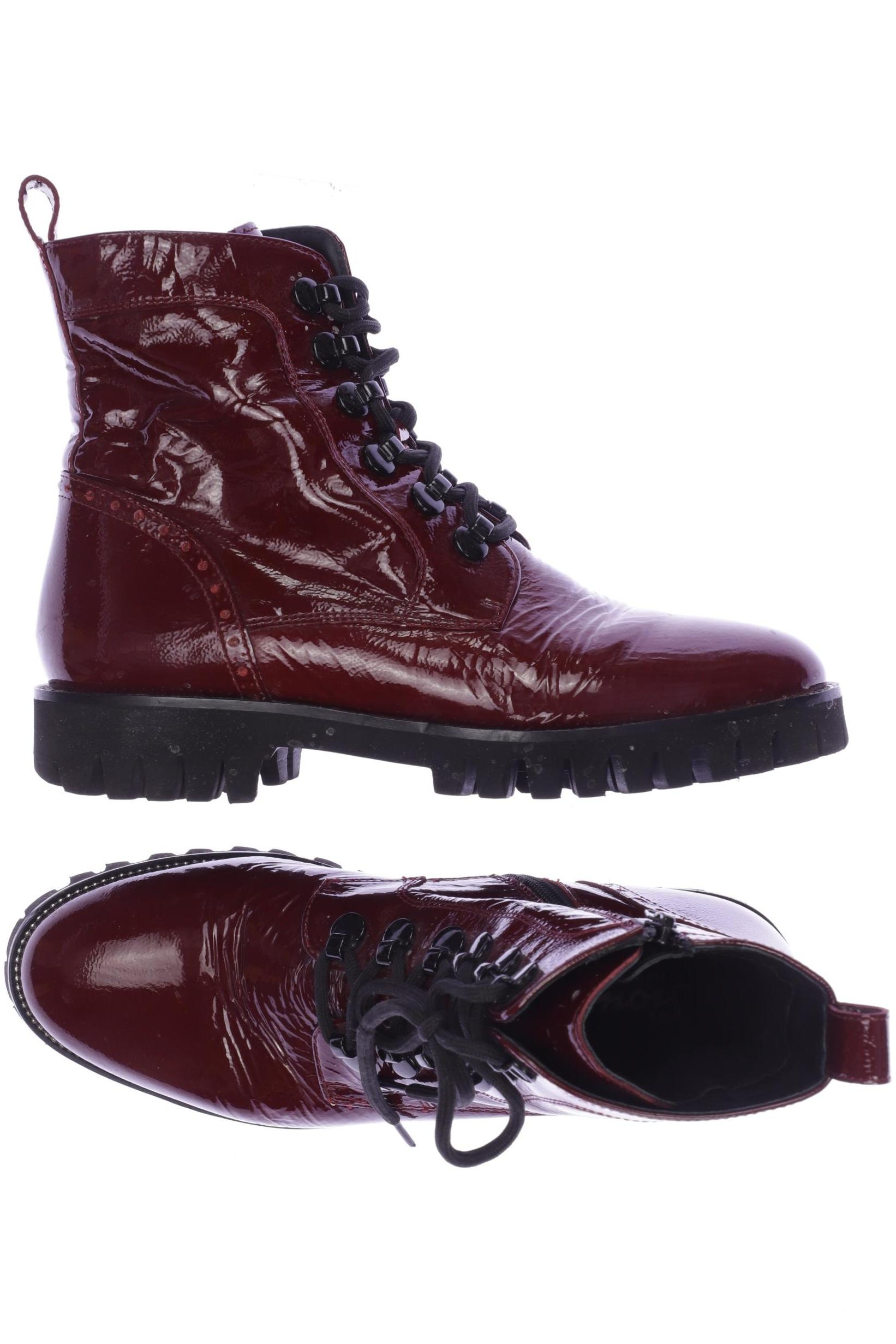 

Sioux Damen Stiefelette, bordeaux, Gr. 6