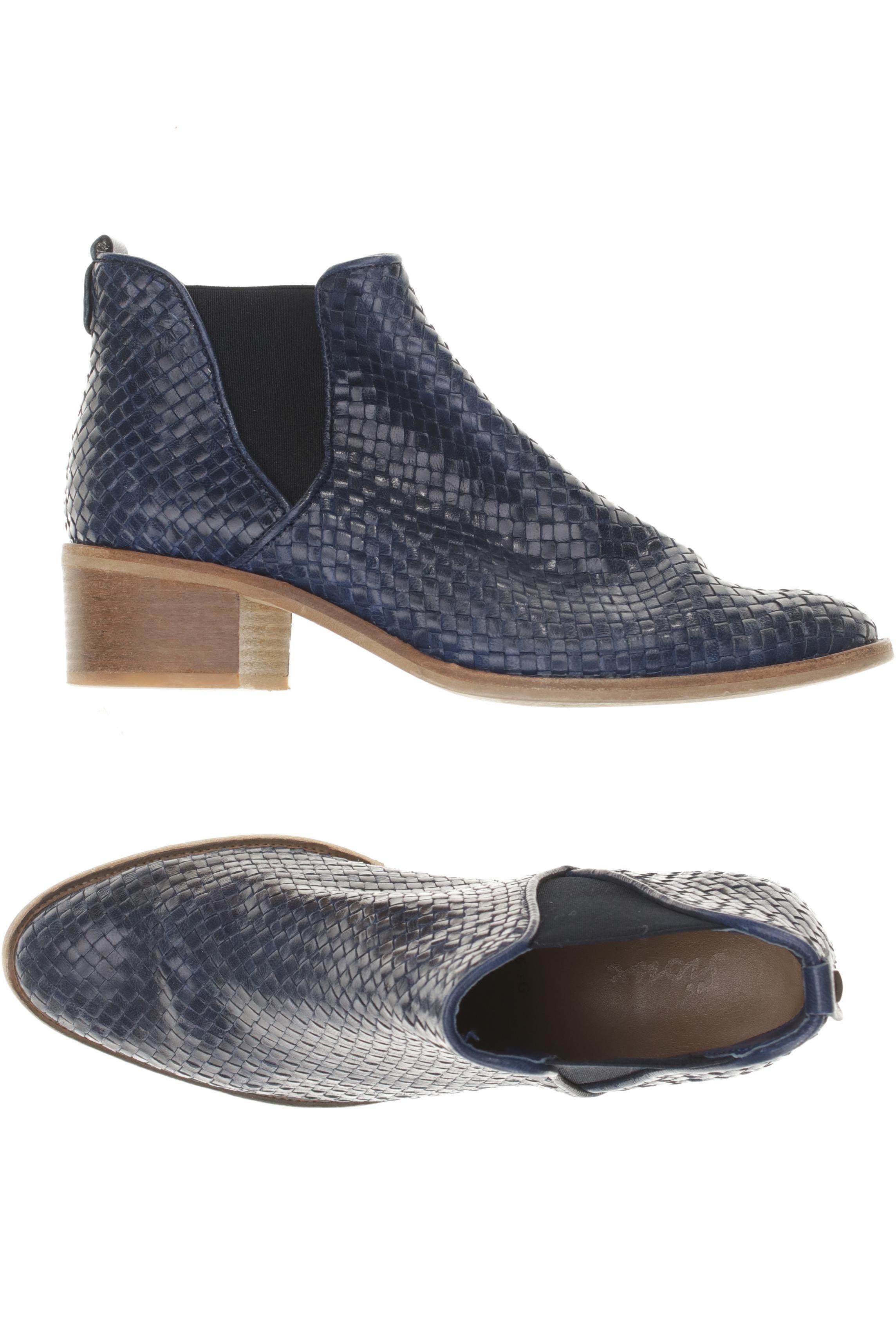 

Sioux Damen Stiefelette, blau, Gr. 4