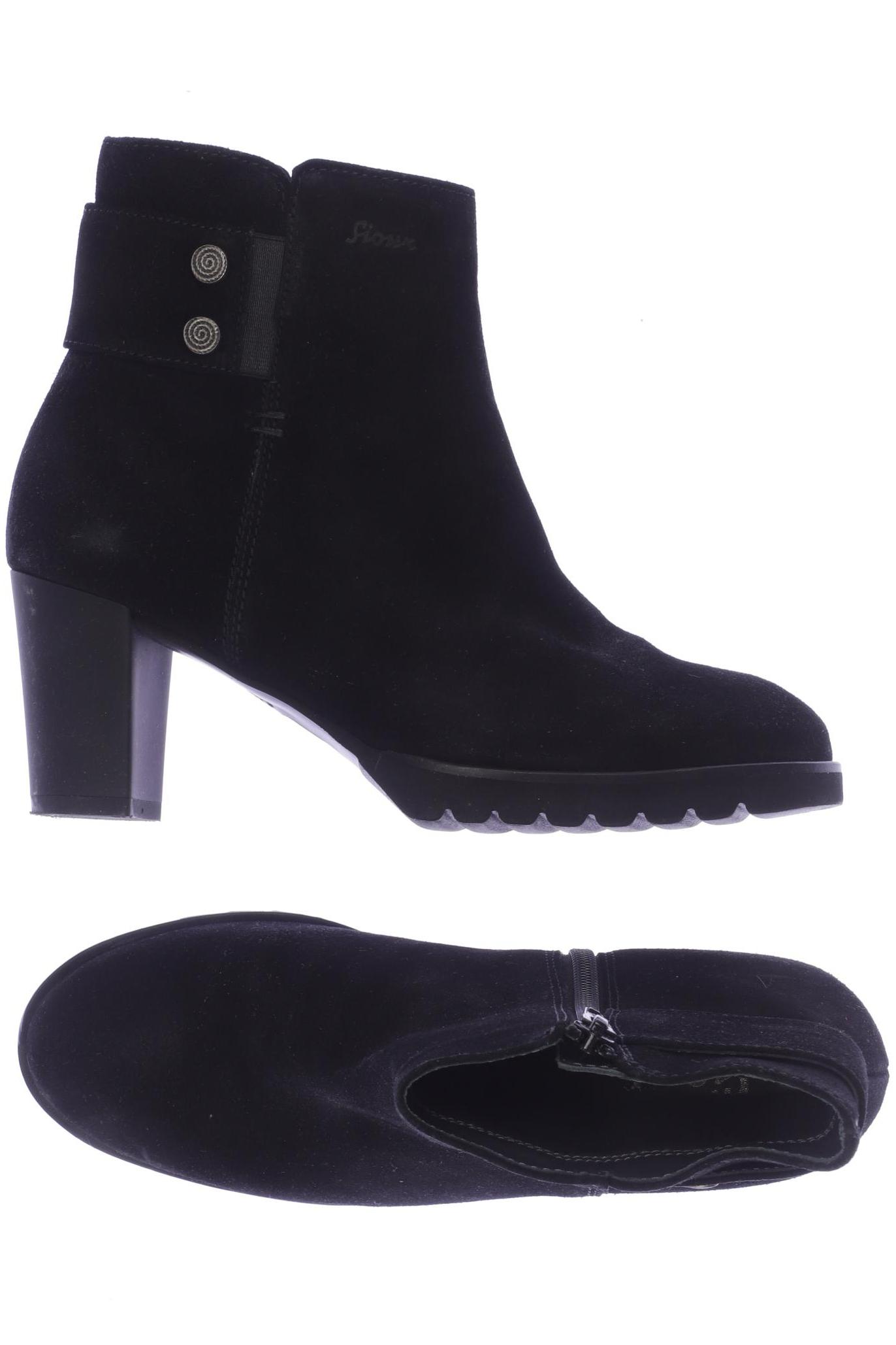 

Sioux Damen Stiefelette, schwarz