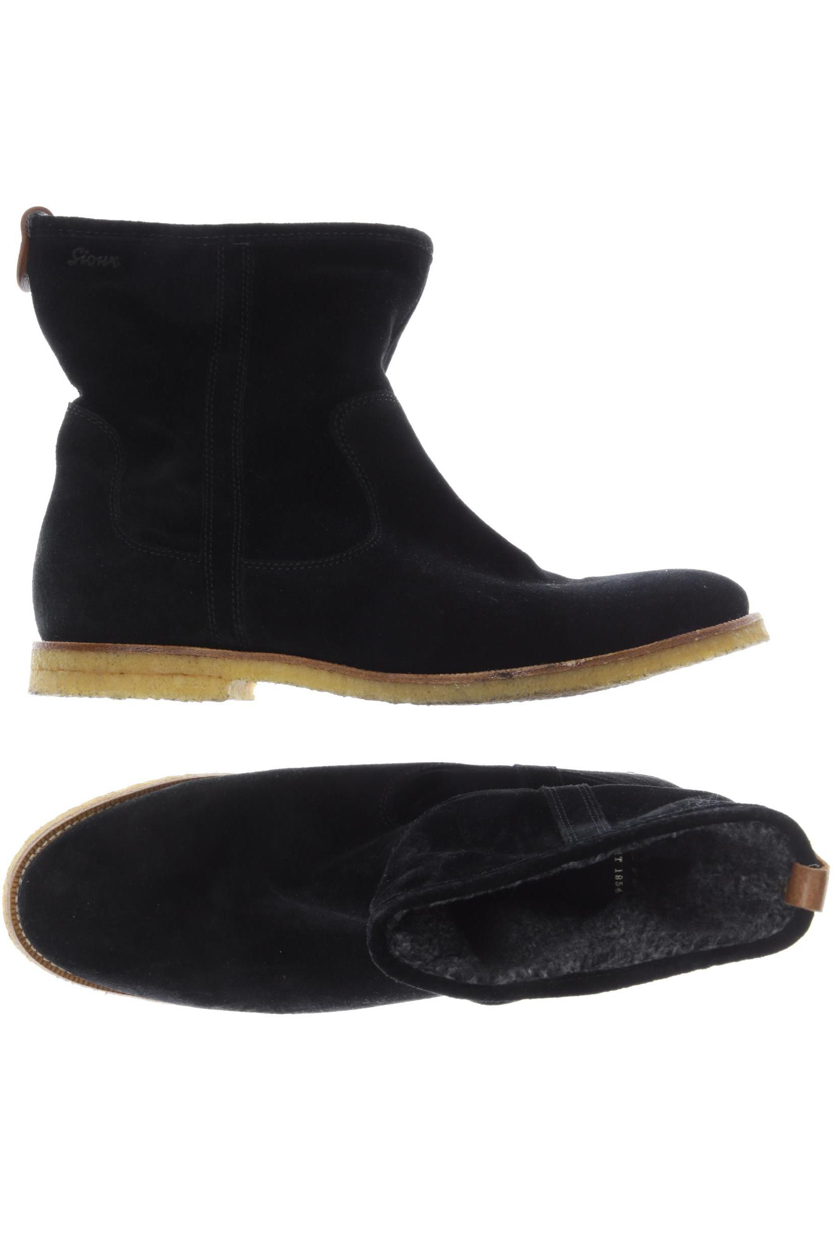 

Sioux Damen Stiefelette, schwarz, Gr. 7