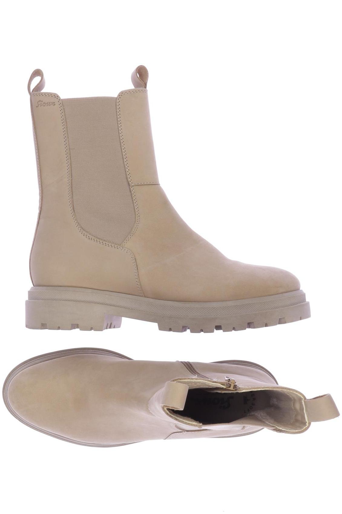 

Sioux Damen Stiefelette, beige, Gr. 40