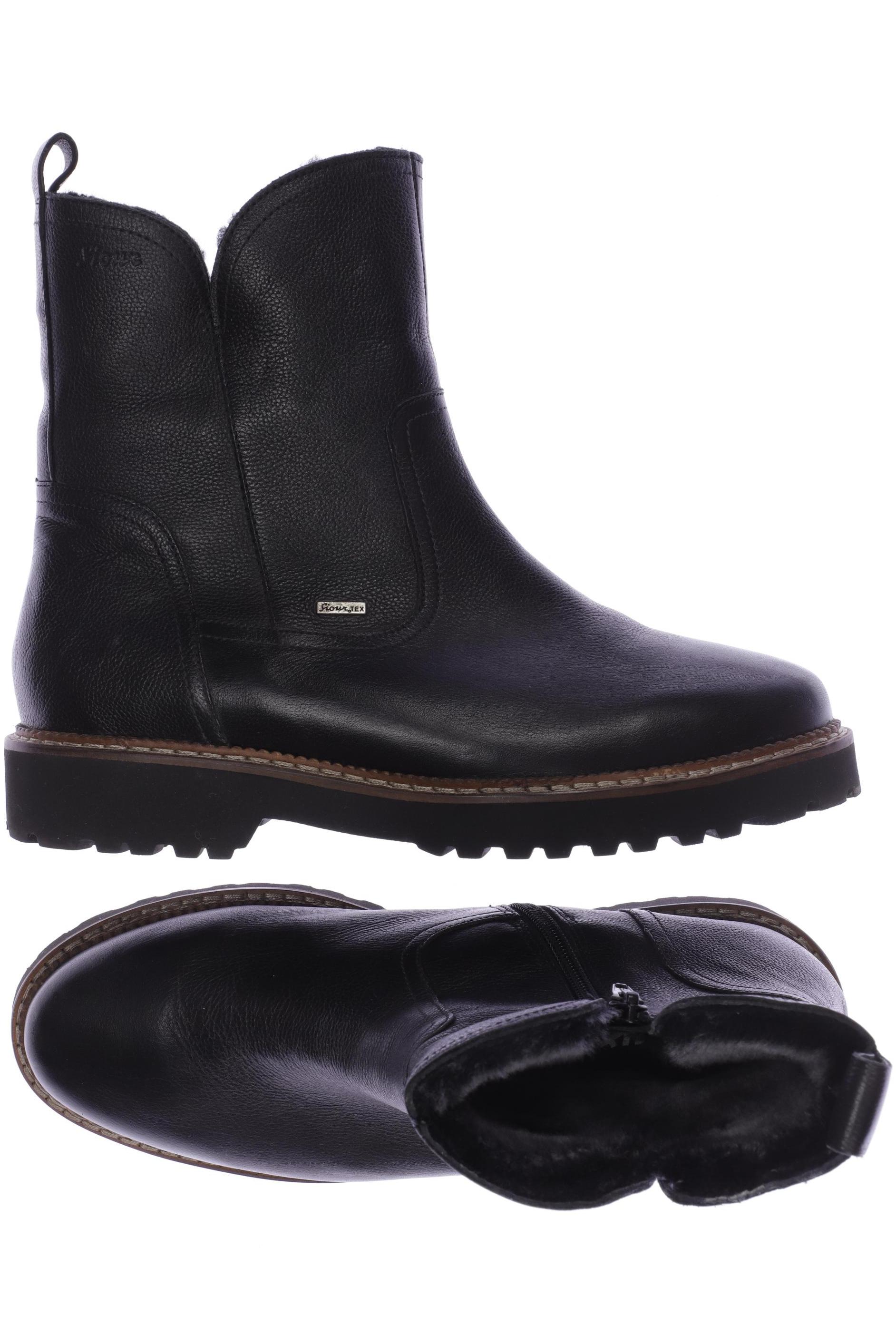 

Sioux Damen Stiefelette, schwarz