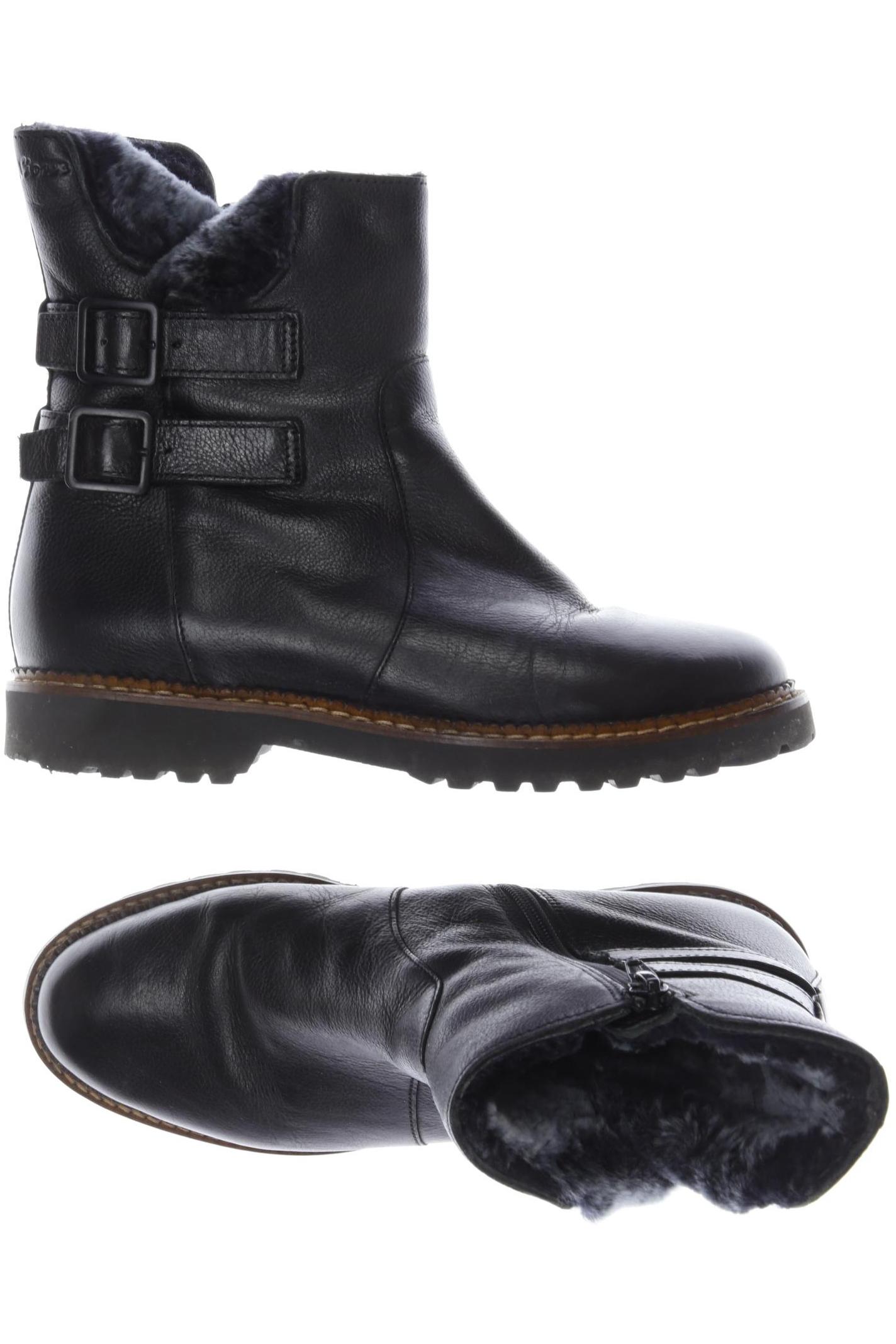 

Sioux Damen Stiefelette, schwarz, Gr. 4