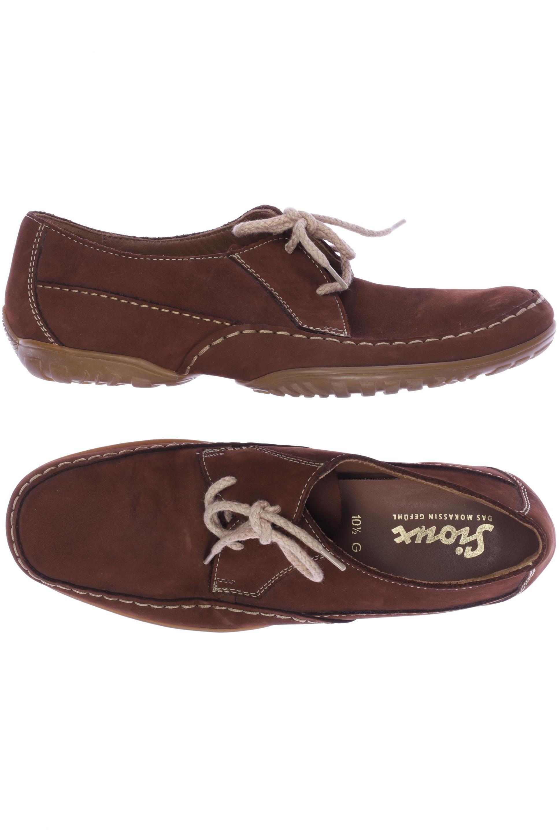 

Sioux Herren Halbschuh, braun, Gr. 10.5