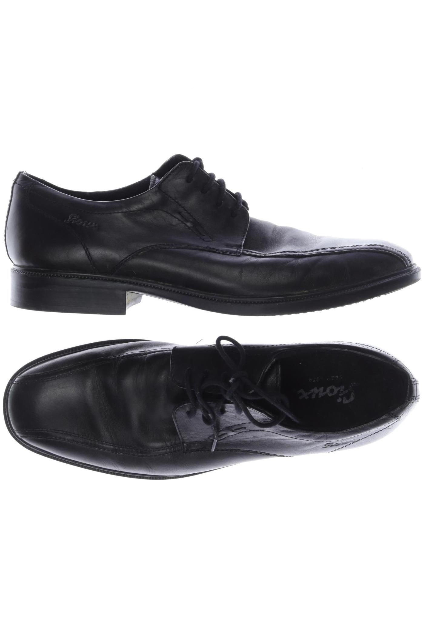 

Sioux Herren Halbschuh, schwarz, Gr. 7