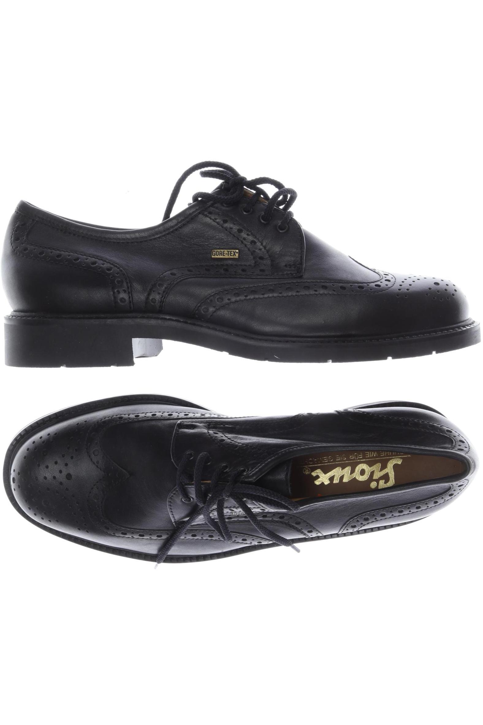 

Sioux Herren Halbschuh, schwarz, Gr. 9