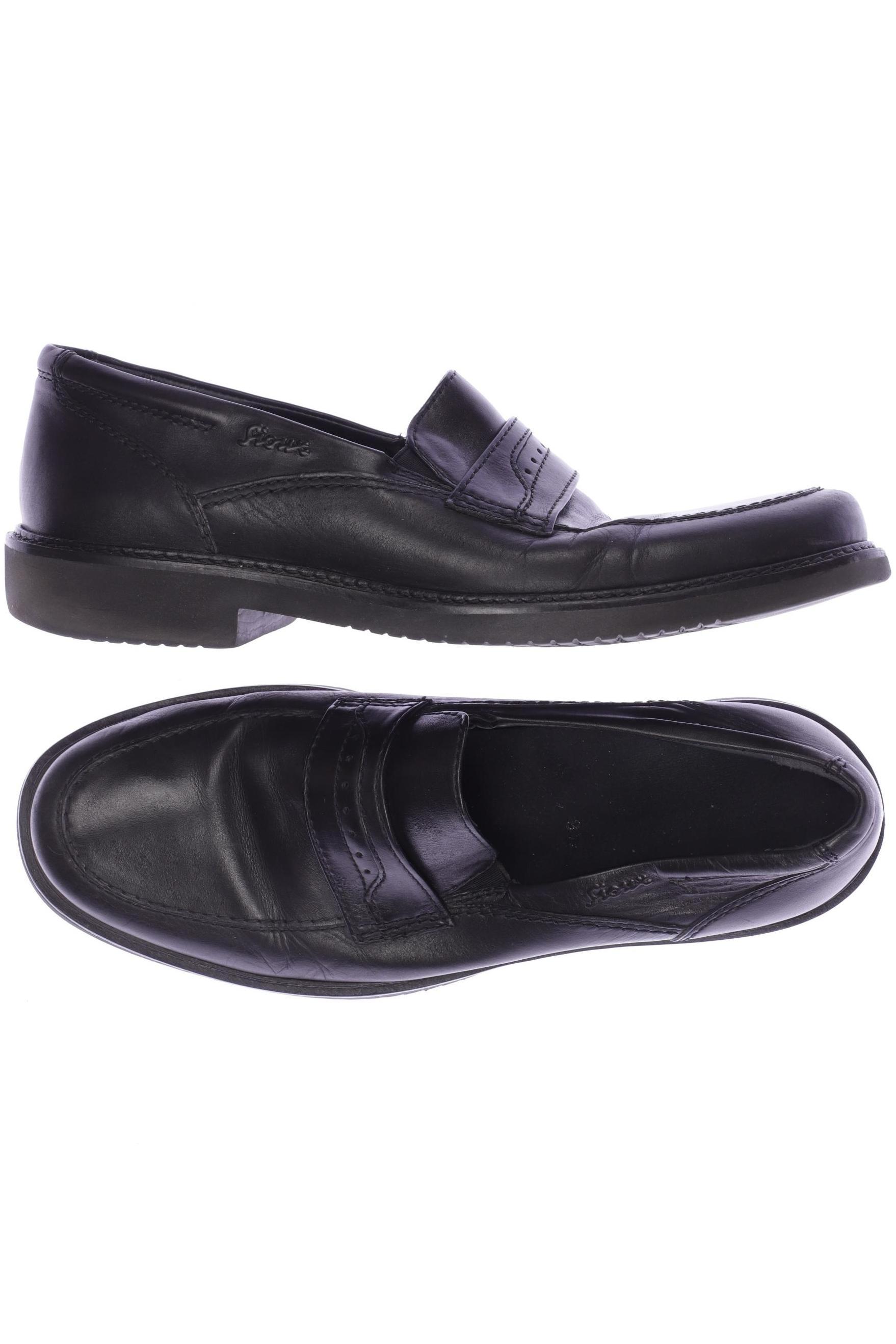 

Sioux Herren Halbschuh, schwarz, Gr. 9.5