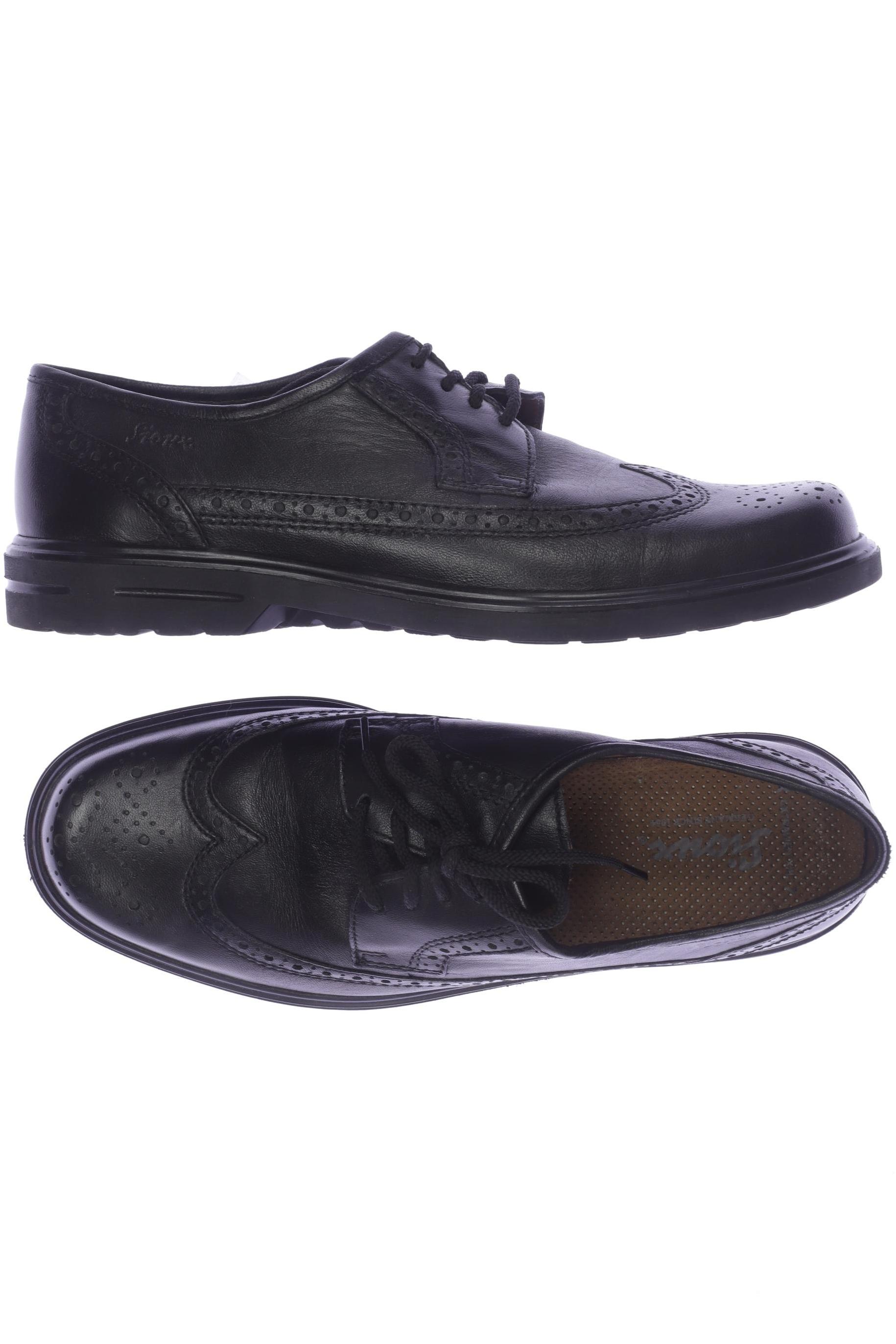 

Sioux Herren Halbschuh, schwarz, Gr. 10