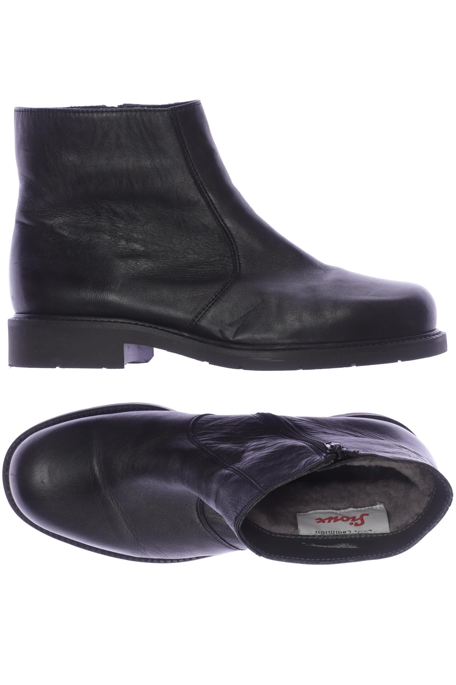 

Sioux Herren Halbschuh, schwarz, Gr. 7.5