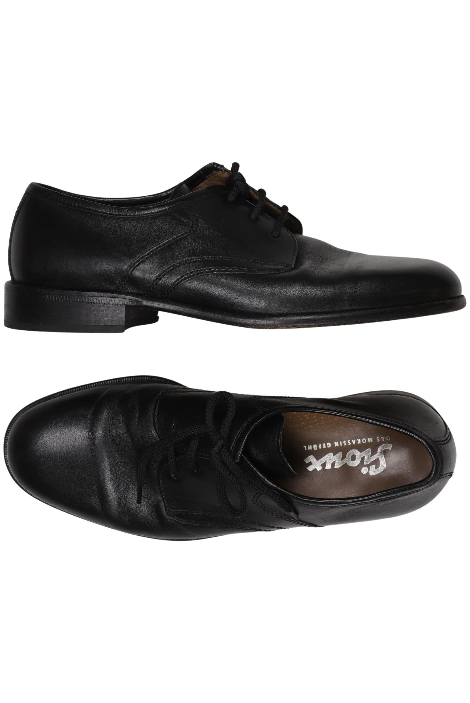 

Sioux Herren Halbschuh, schwarz, Gr. 7.5