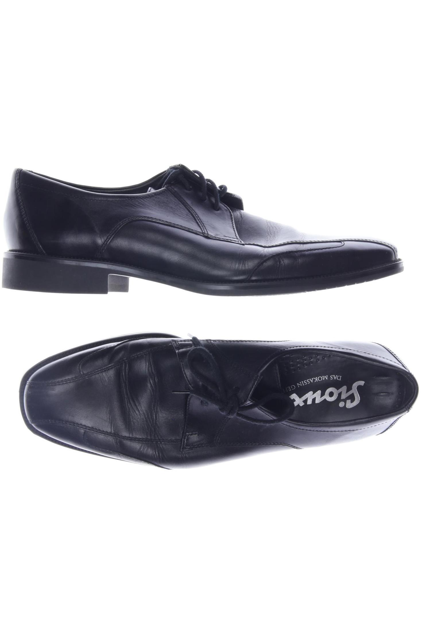 

Sioux Herren Halbschuh, schwarz, Gr. 8.5