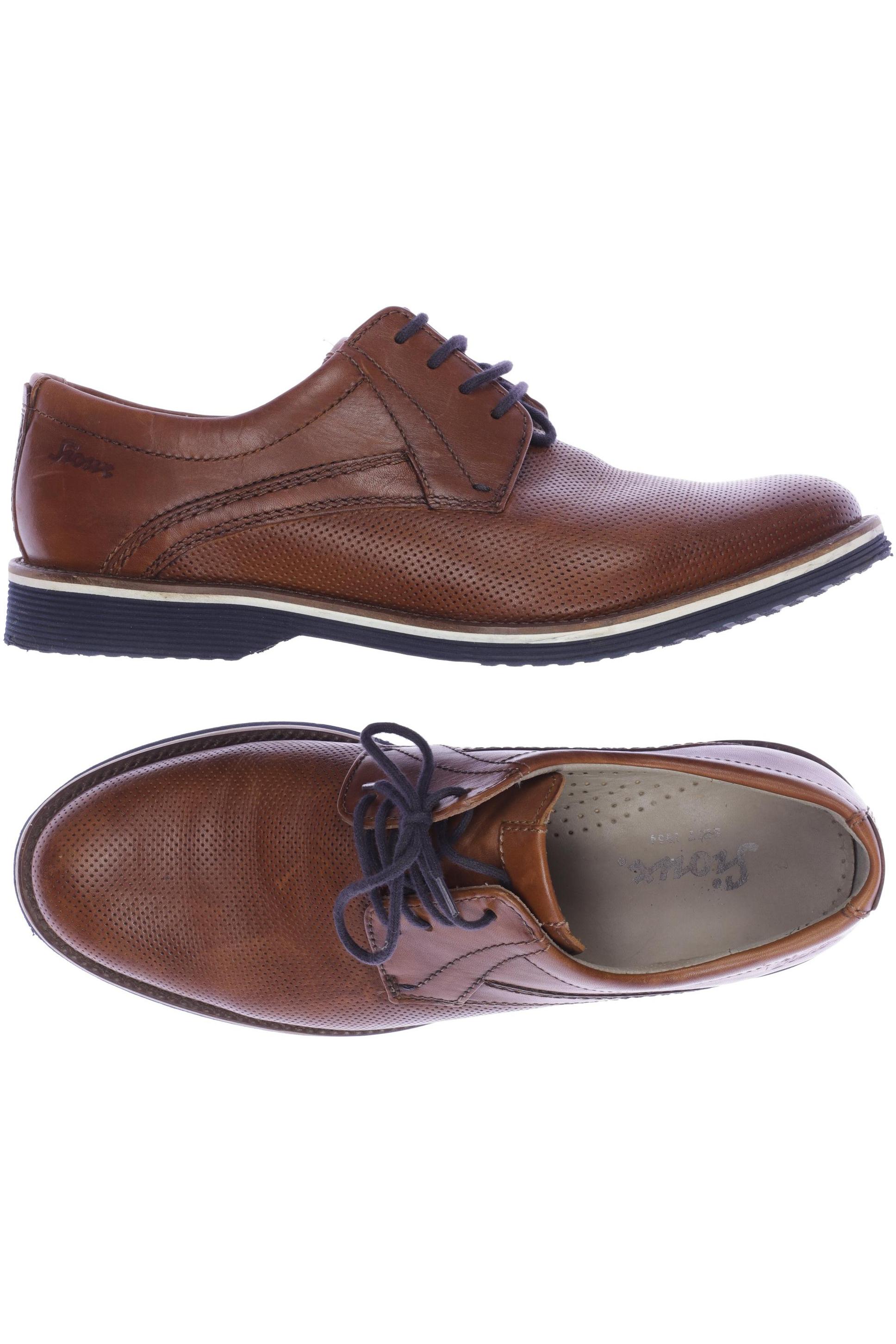 

Sioux Herren Halbschuh, braun, Gr. 7.5