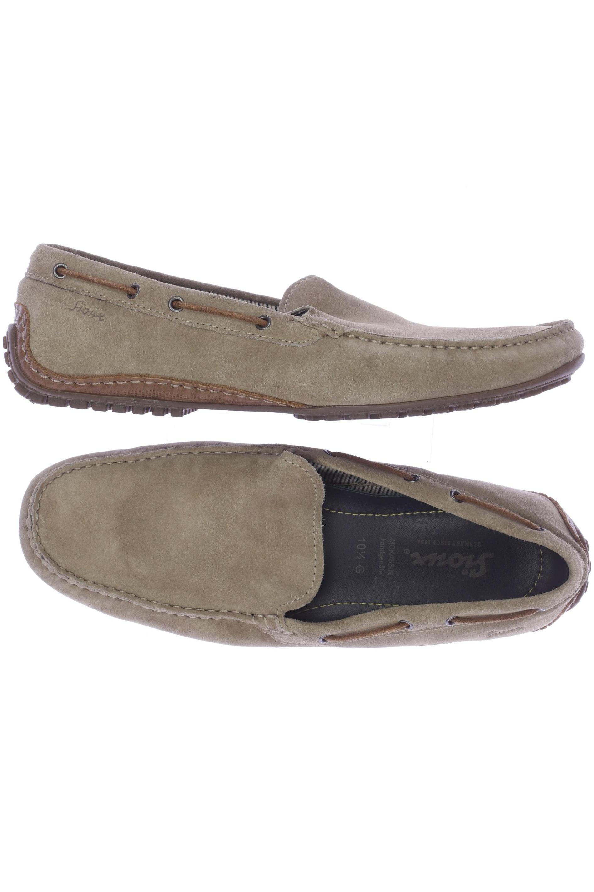 

Sioux Herren Halbschuh, beige, Gr. 10.5