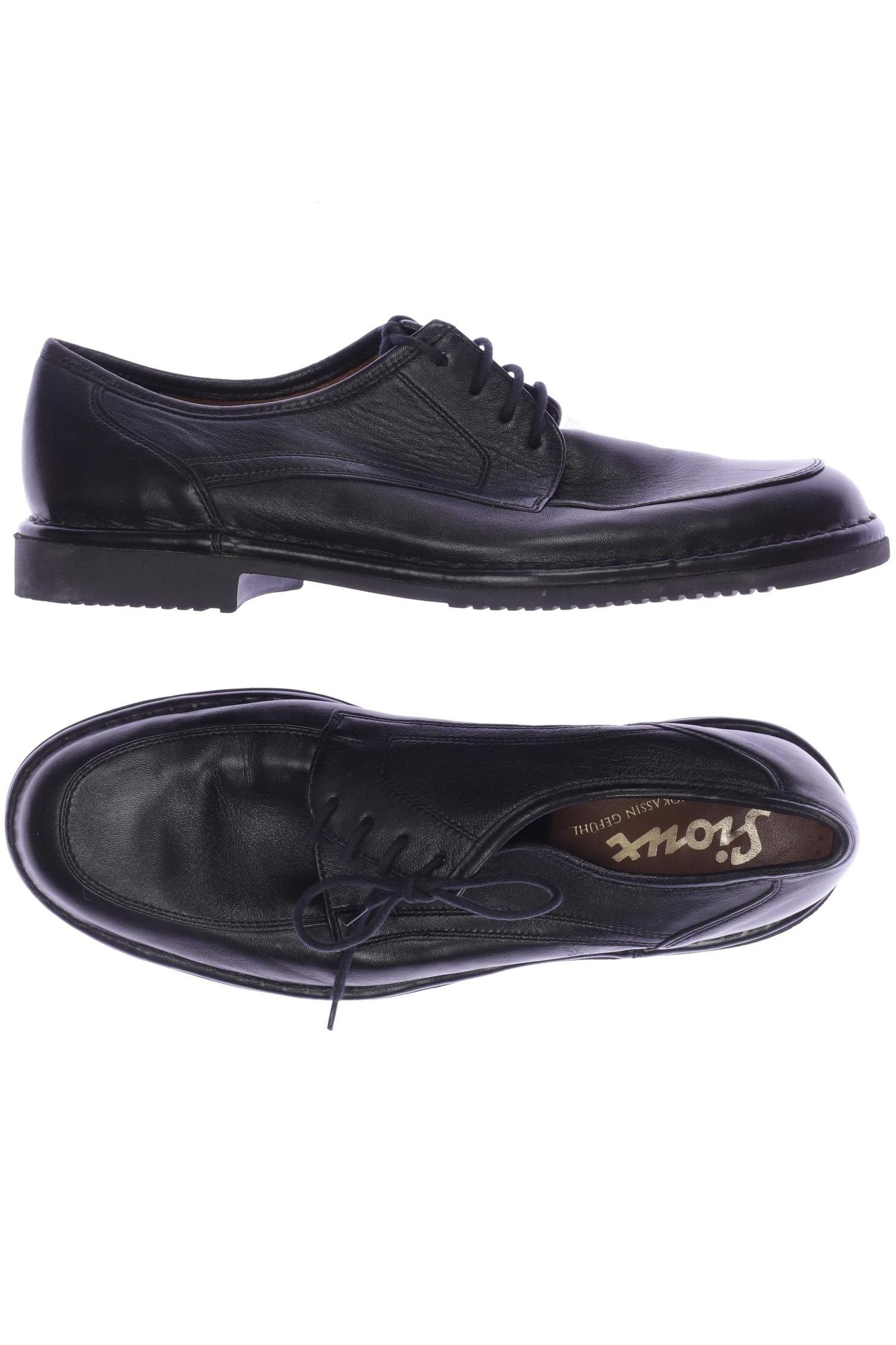 

Sioux Herren Halbschuh, schwarz, Gr. 9