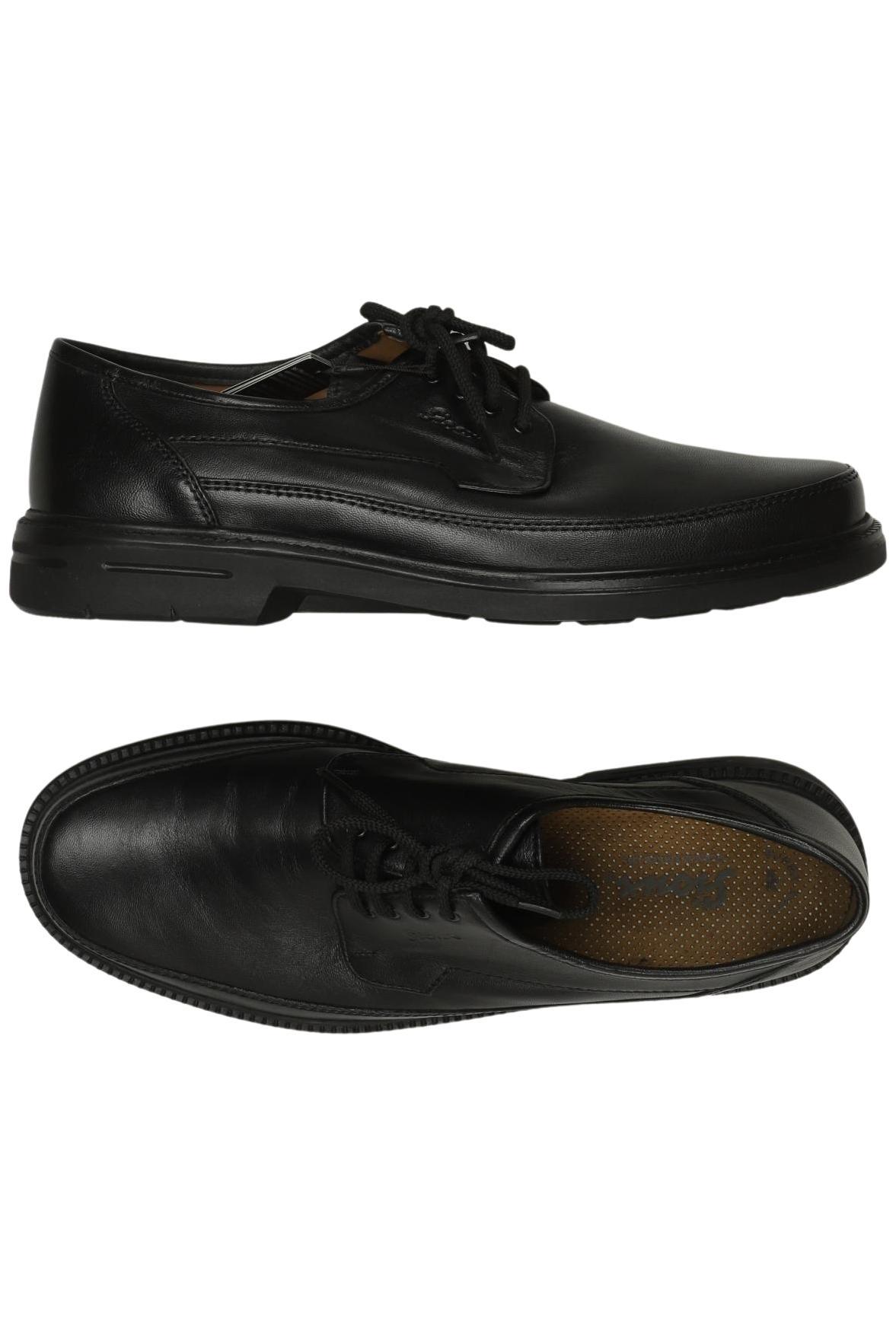 

Sioux Herren Halbschuh, schwarz, Gr. 10.5