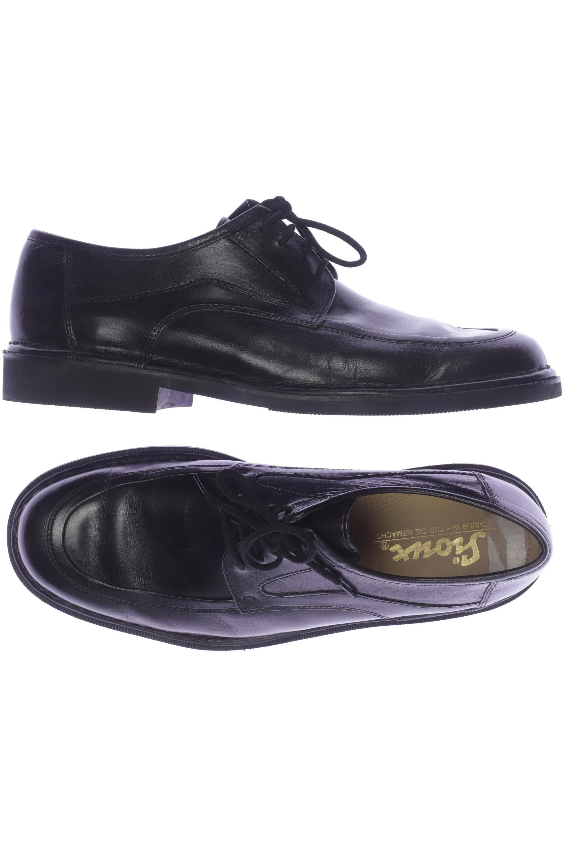 

Sioux Herren Halbschuh, schwarz, Gr. 9.5