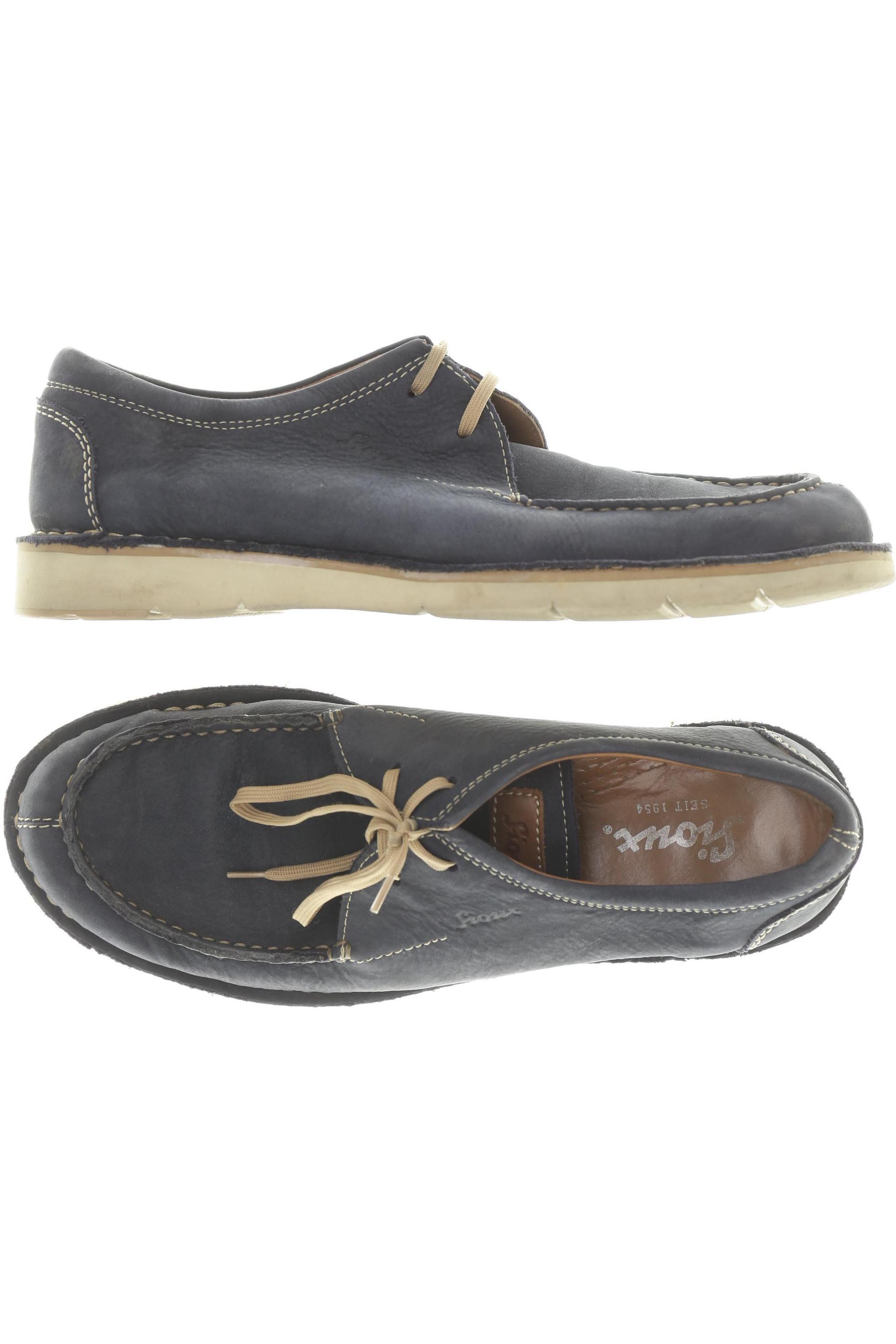 Thumbnail - Sioux Herren Halbschuh, blau, Gr. 8