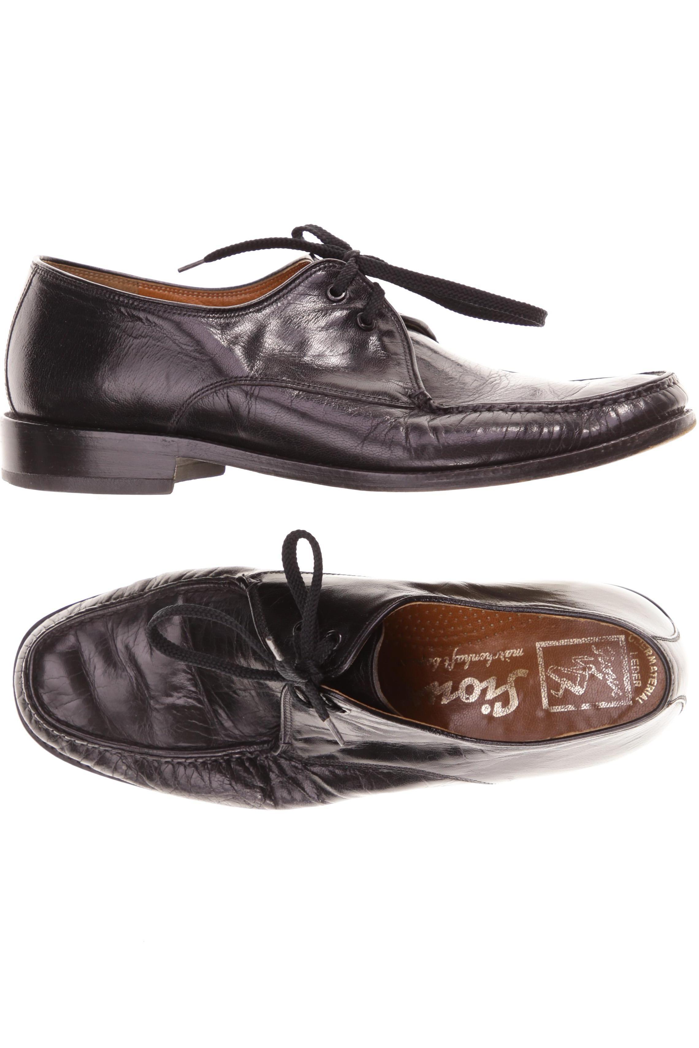 

Sioux Herren Halbschuh, schwarz, Gr. 8