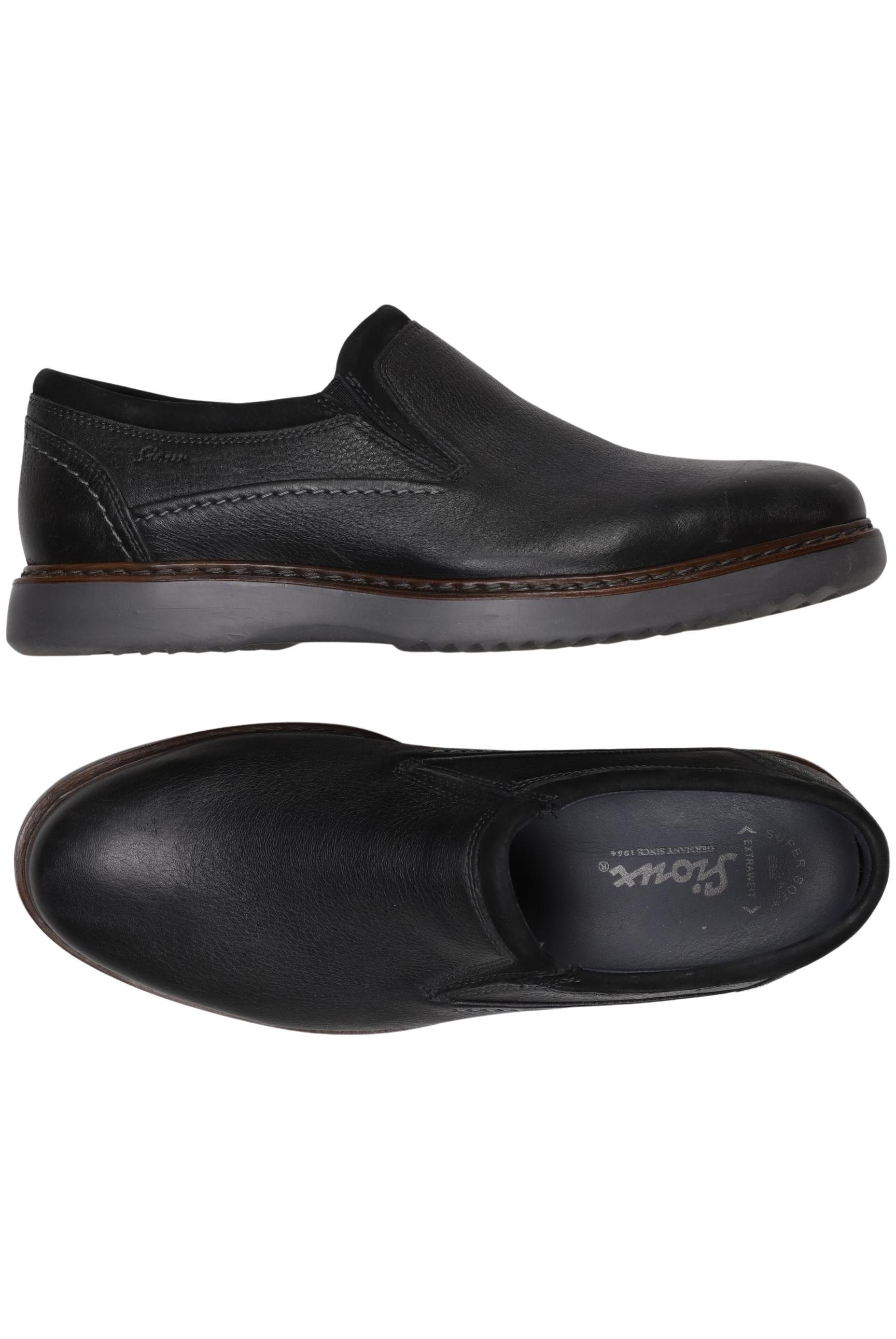 

Sioux Herren Halbschuh, schwarz, Gr. 8.5