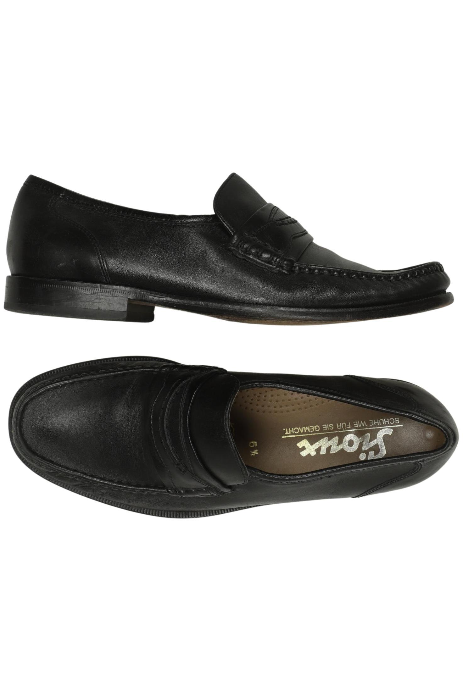 

Sioux Herren Halbschuh, schwarz, Gr. 6.5