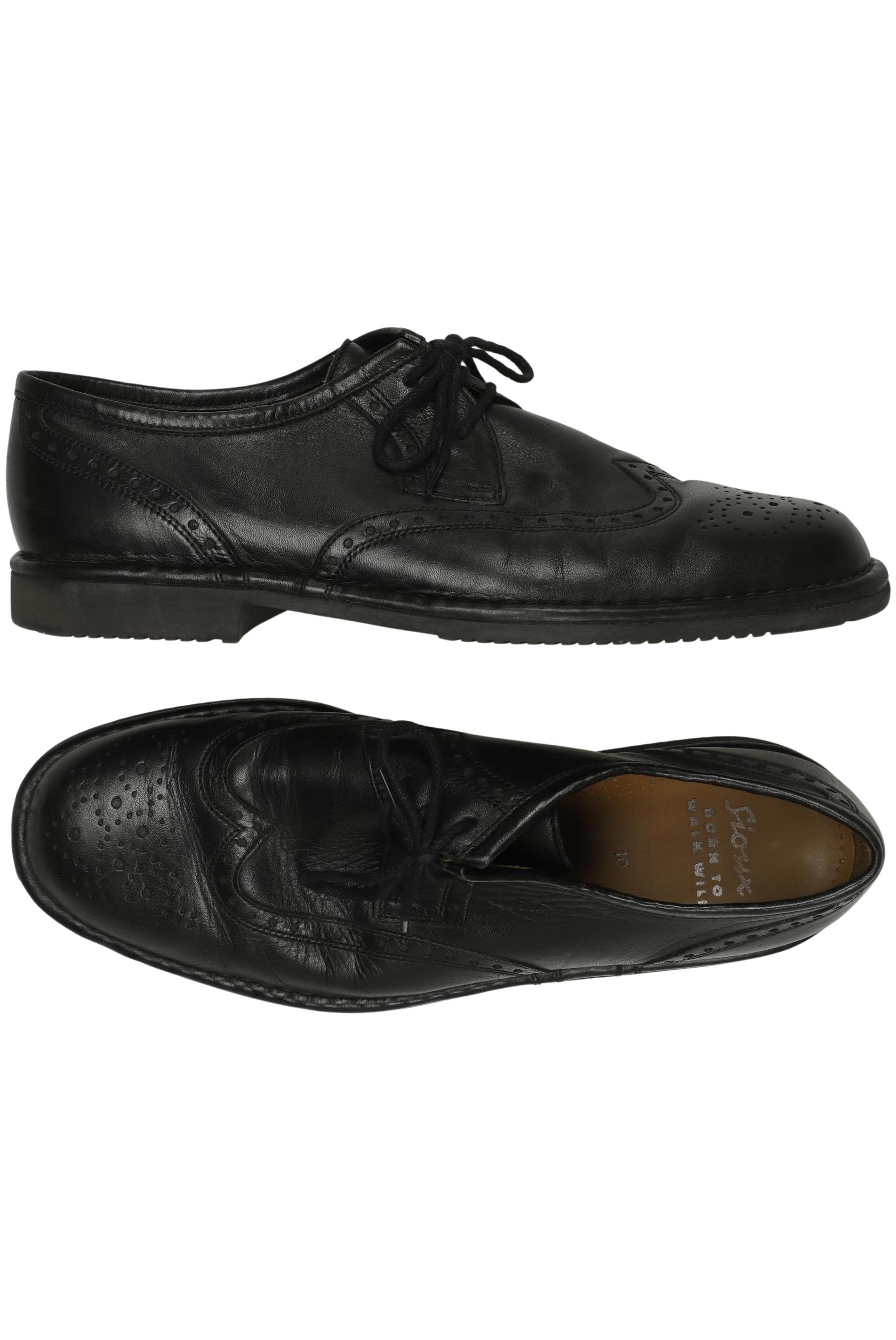 

Sioux Herren Halbschuh, schwarz, Gr. 10
