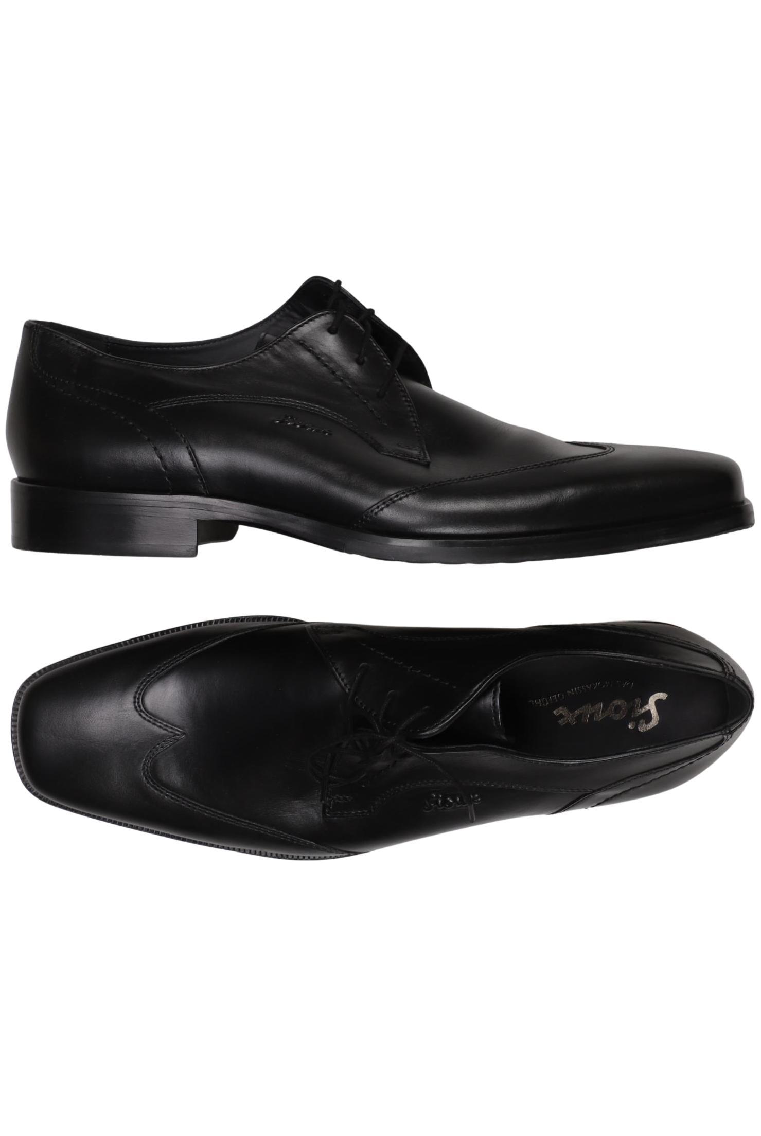 

Sioux Herren Halbschuh, schwarz, Gr. 9.5