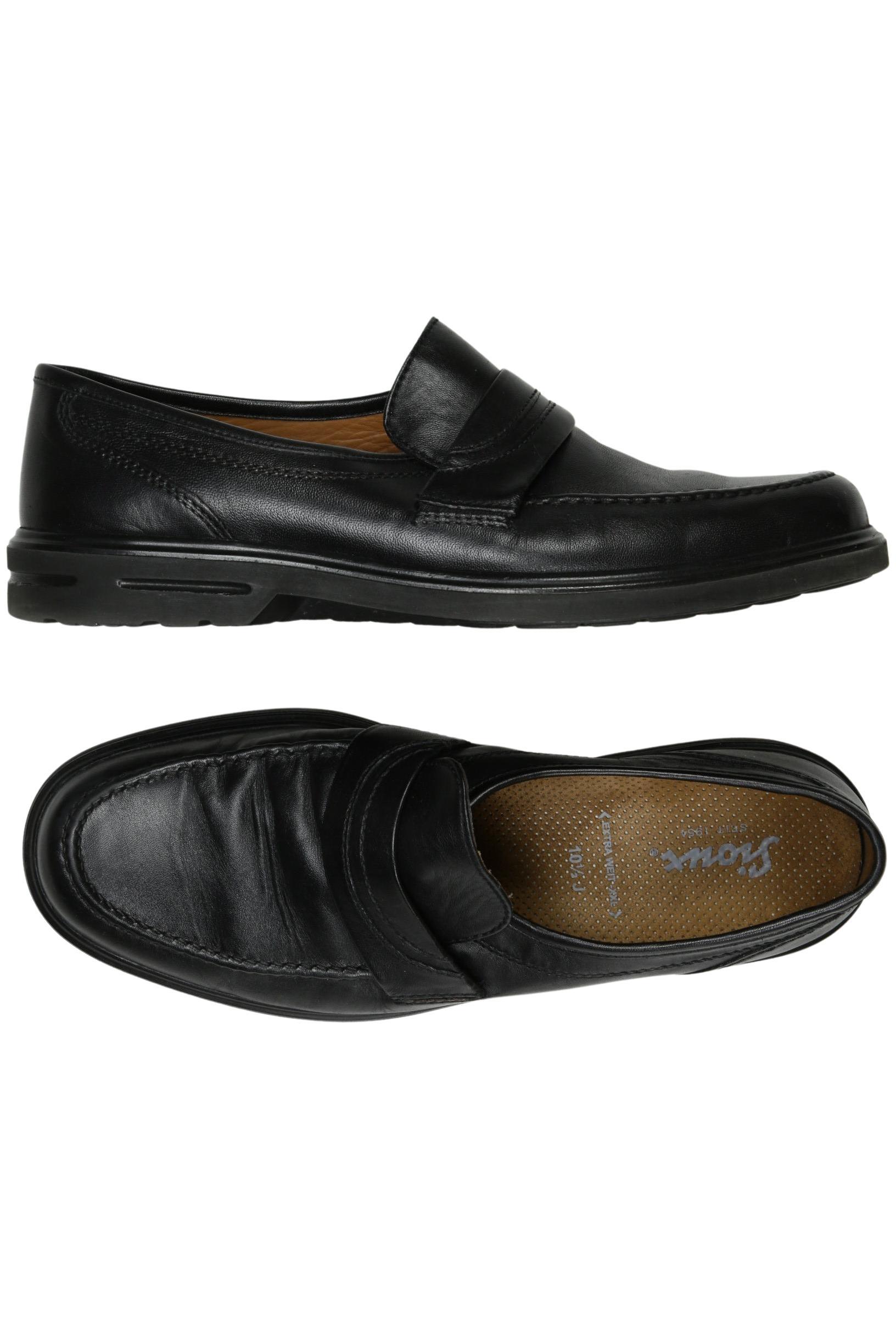 

Sioux Herren Halbschuh, schwarz, Gr. 10.5