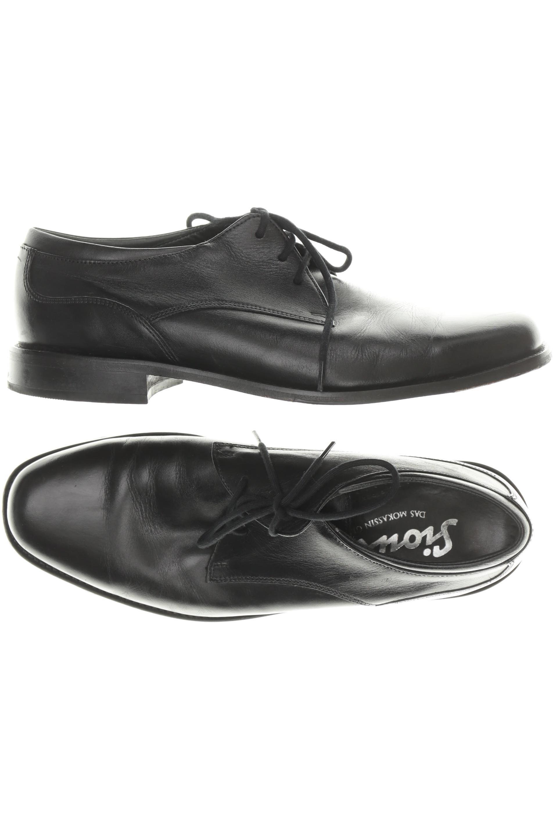 

Sioux Herren Halbschuh, schwarz, Gr. 8