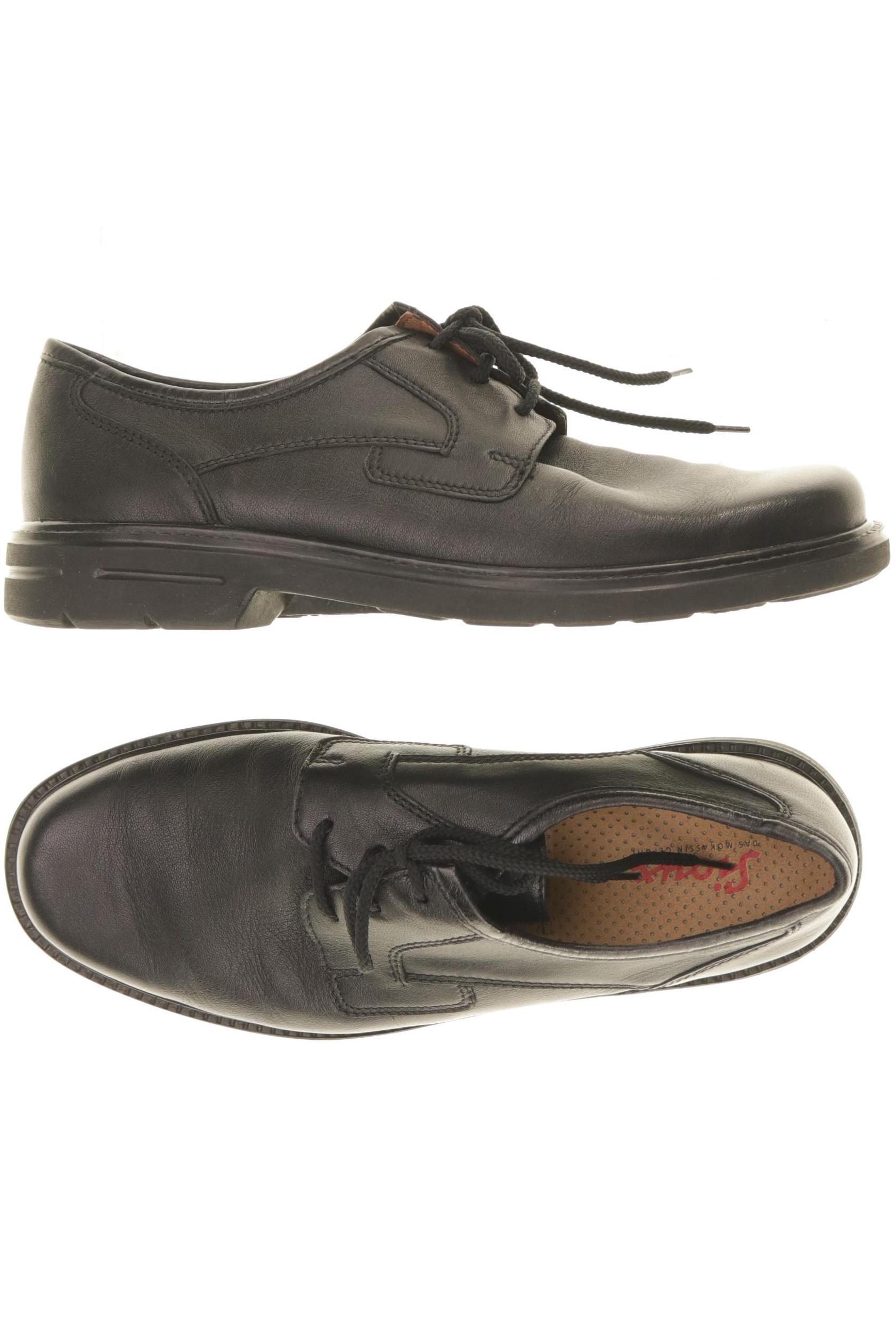 

Sioux Herren Halbschuh, schwarz, Gr. 7.5