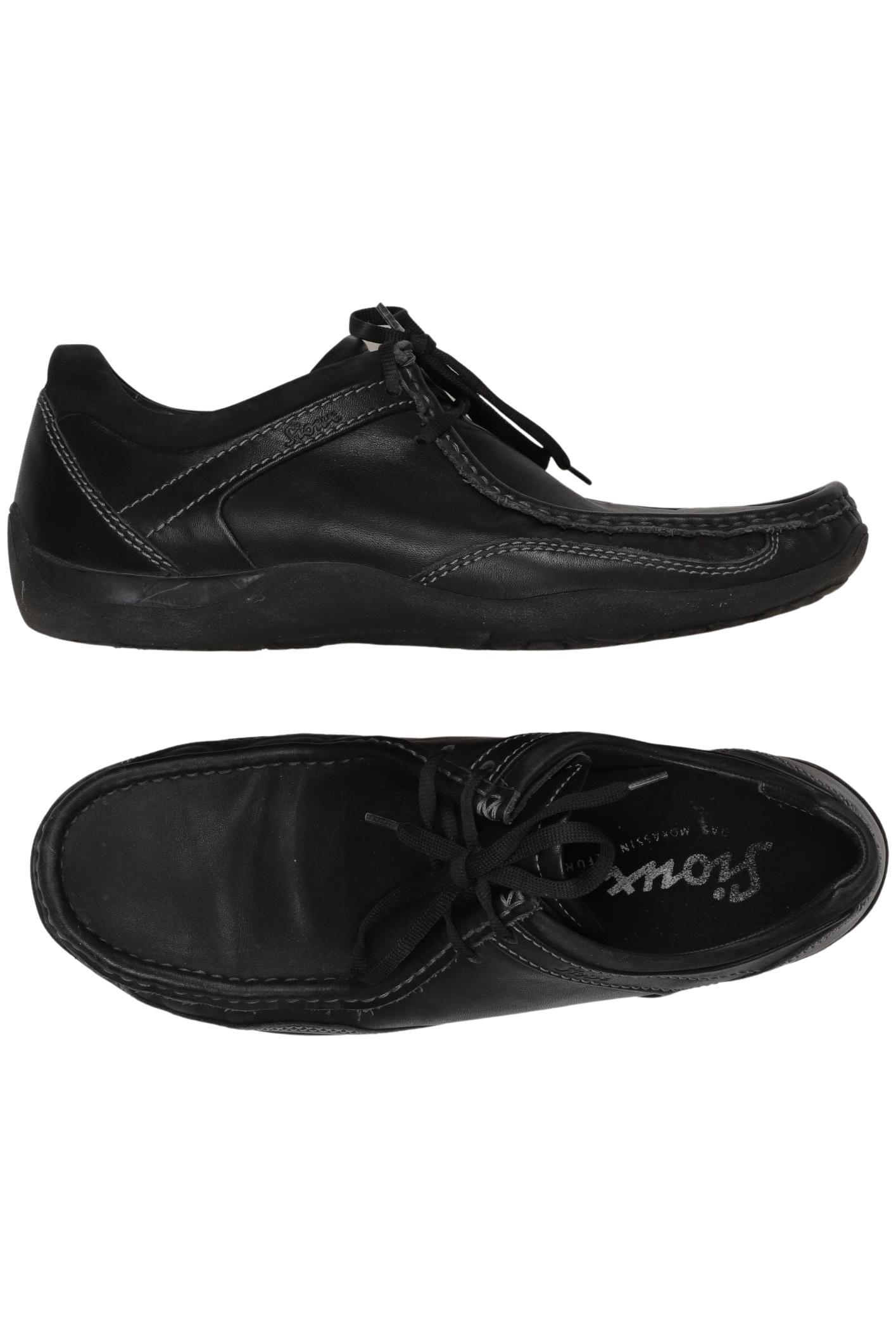 

Sioux Herren Halbschuh, schwarz, Gr. 7.5