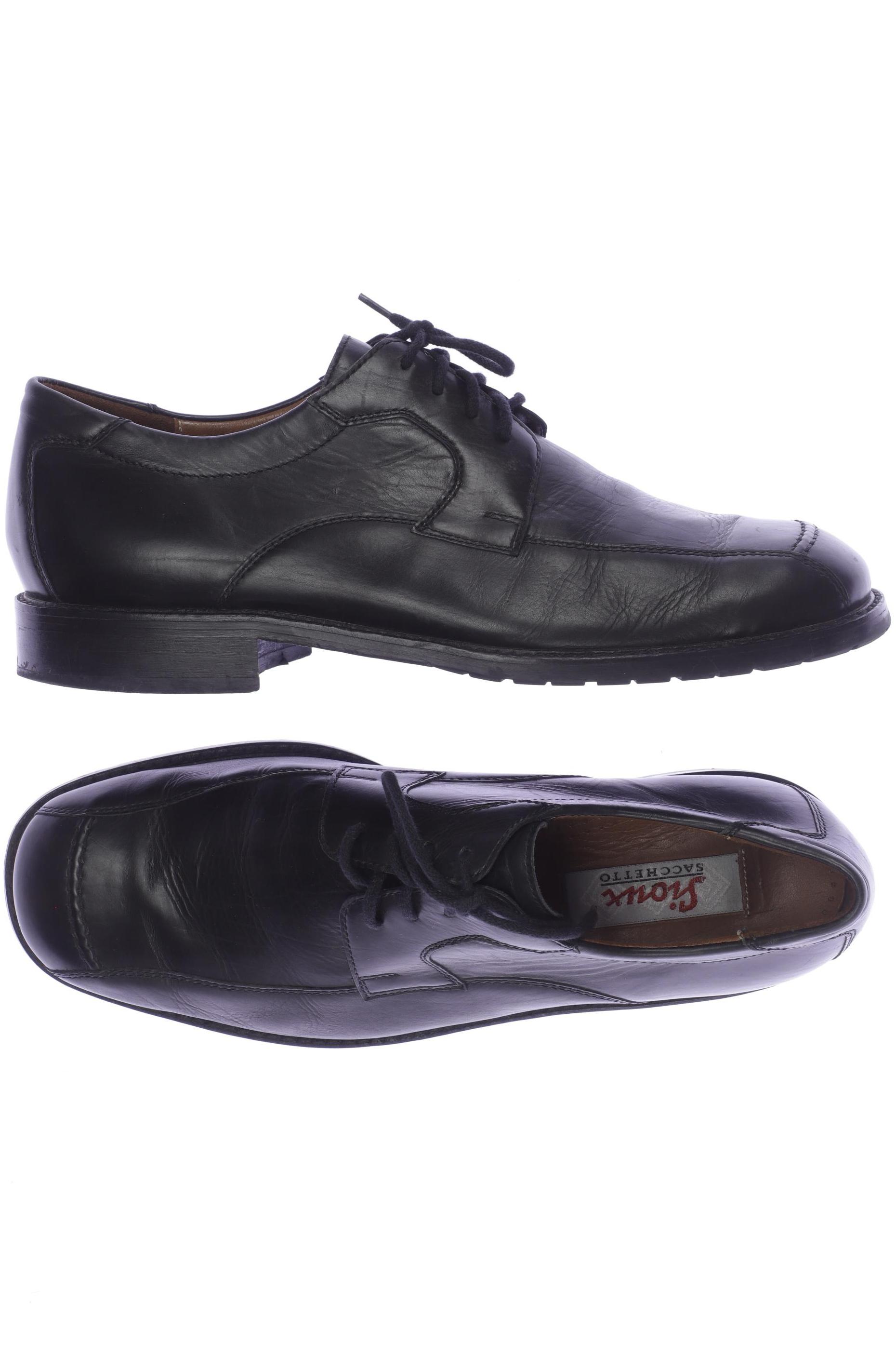 

Sioux Herren Halbschuh, schwarz, Gr. 7
