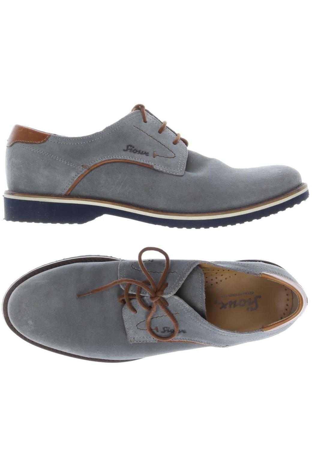 

Sioux Herren Halbschuh, grau, Gr. 9