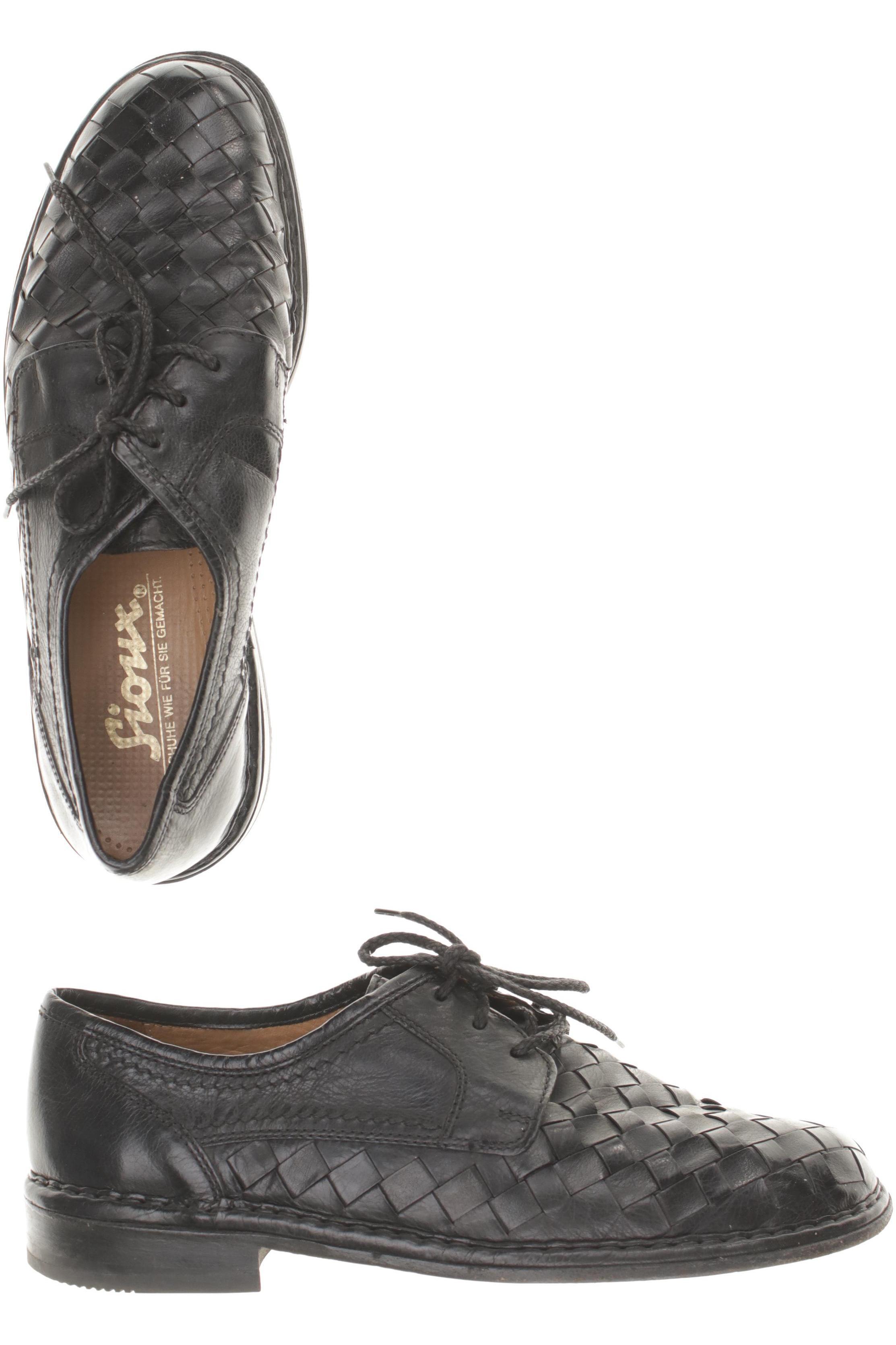 

Sioux Herren Halbschuh, schwarz, Gr. 10