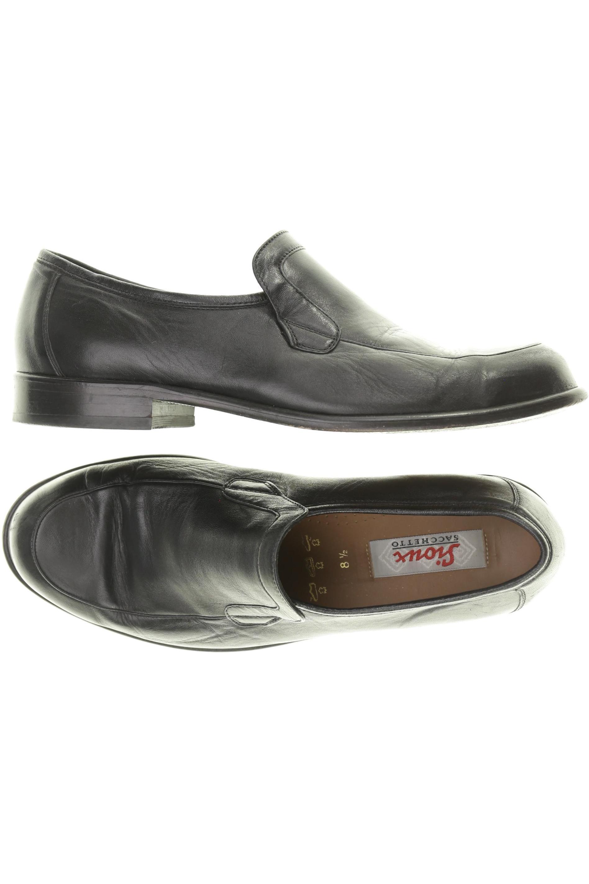 

Sioux Herren Halbschuh, schwarz, Gr. 8.5