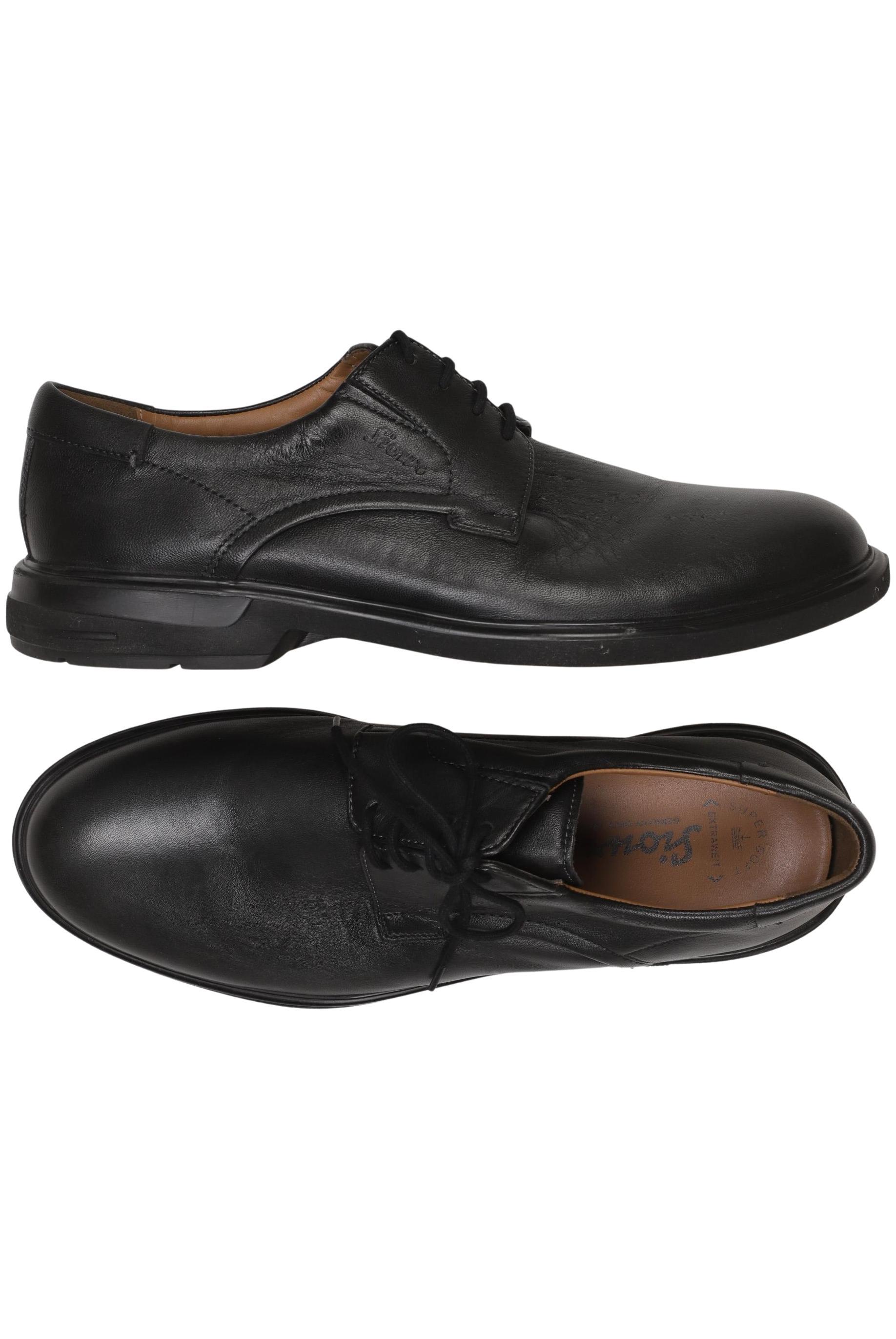 

Sioux Herren Halbschuh, schwarz, Gr. 9.5