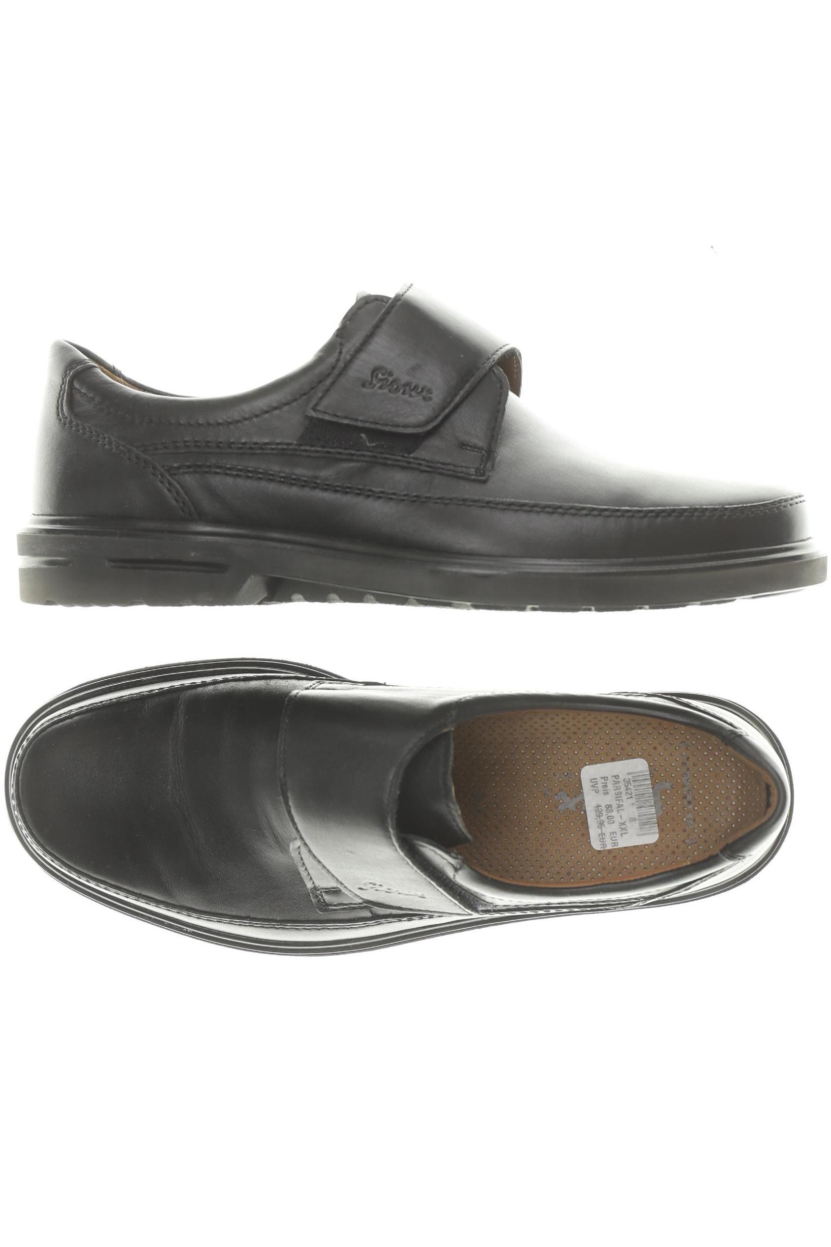 

Sioux Herren Halbschuh, schwarz, Gr. 8