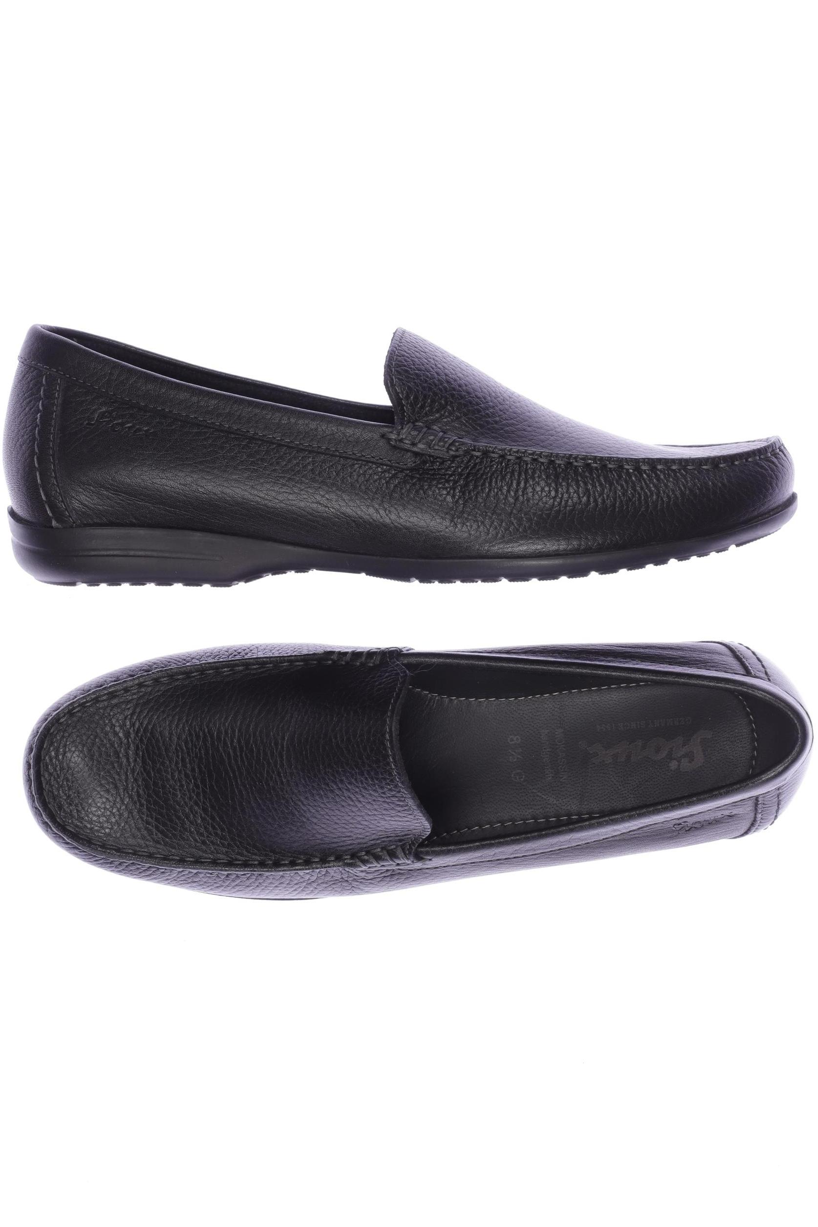 

Sioux Herren Halbschuh, schwarz, Gr. 8.5