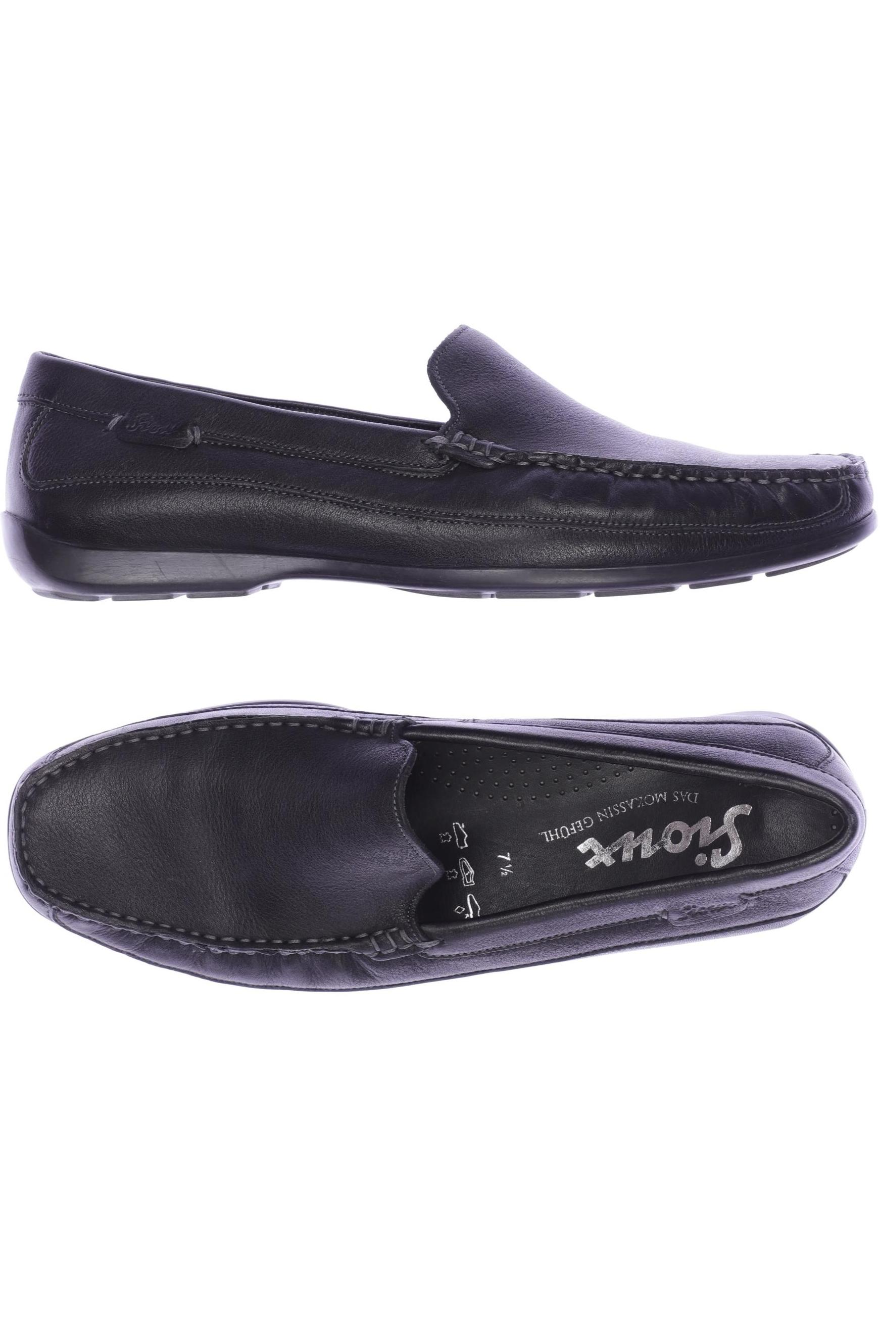 

Sioux Herren Halbschuh, schwarz, Gr. 7.5
