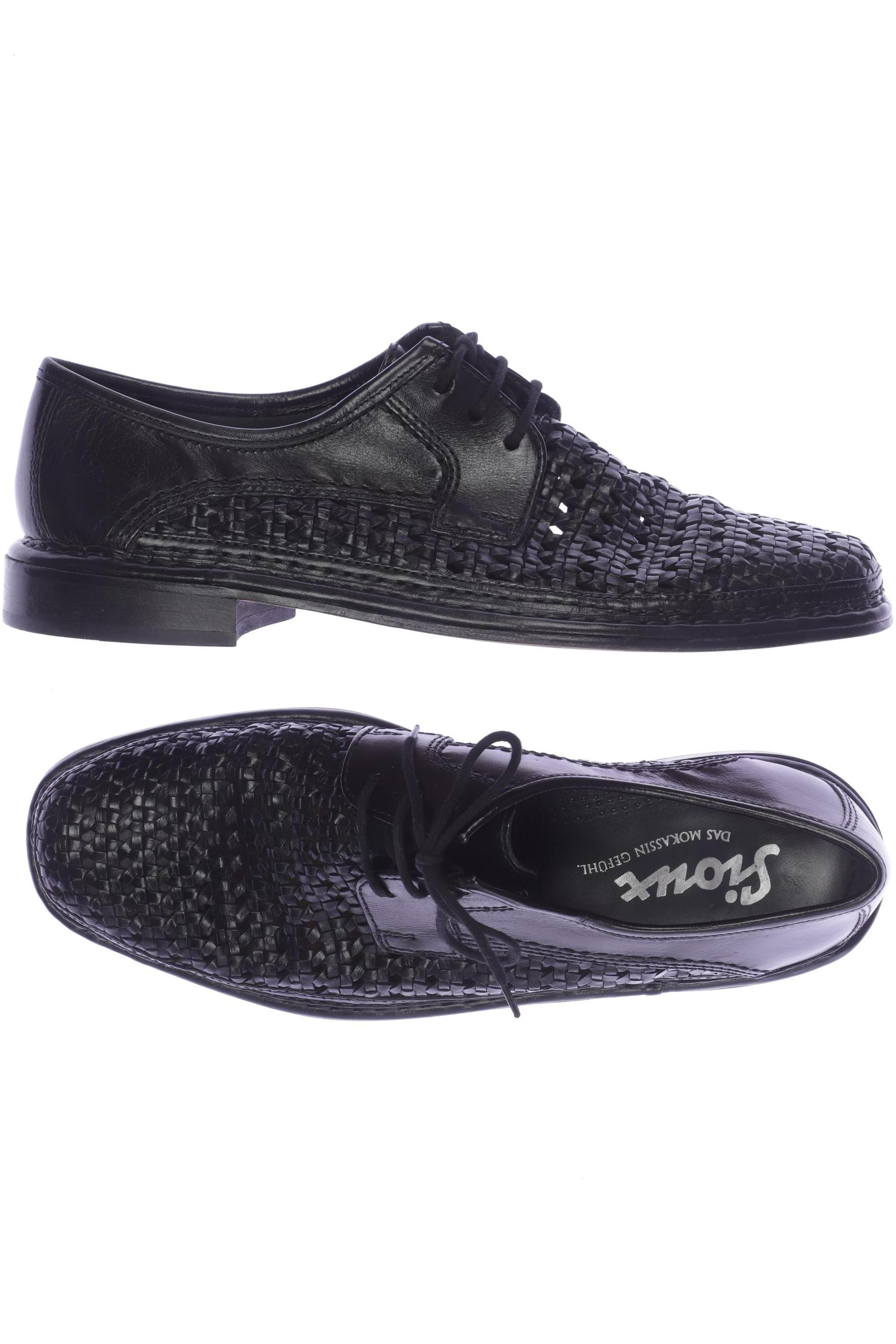 

Sioux Herren Halbschuh, schwarz, Gr. 8