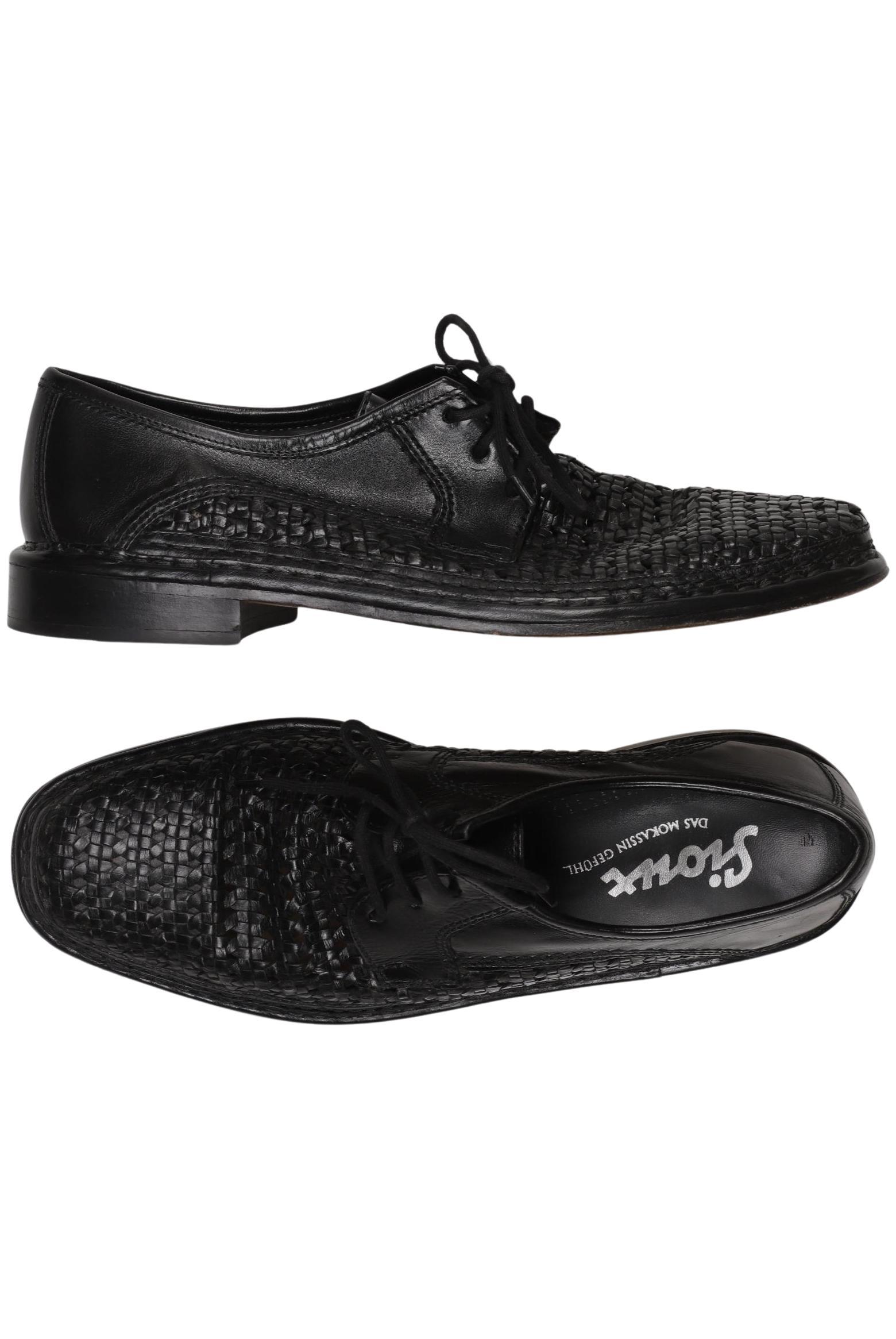 

Sioux Herren Halbschuh, schwarz, Gr. 9