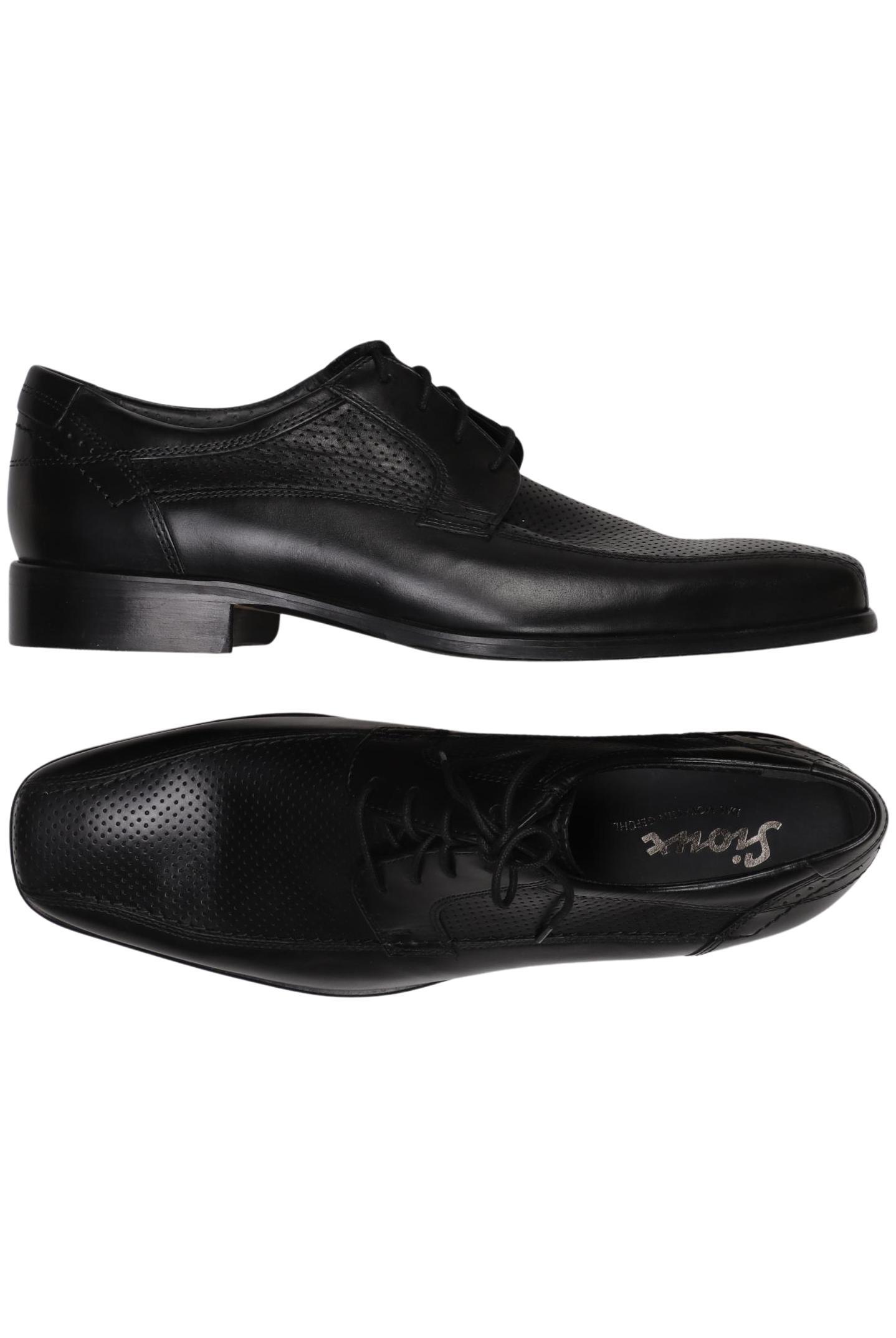 

Sioux Herren Halbschuh, schwarz, Gr. 8.5