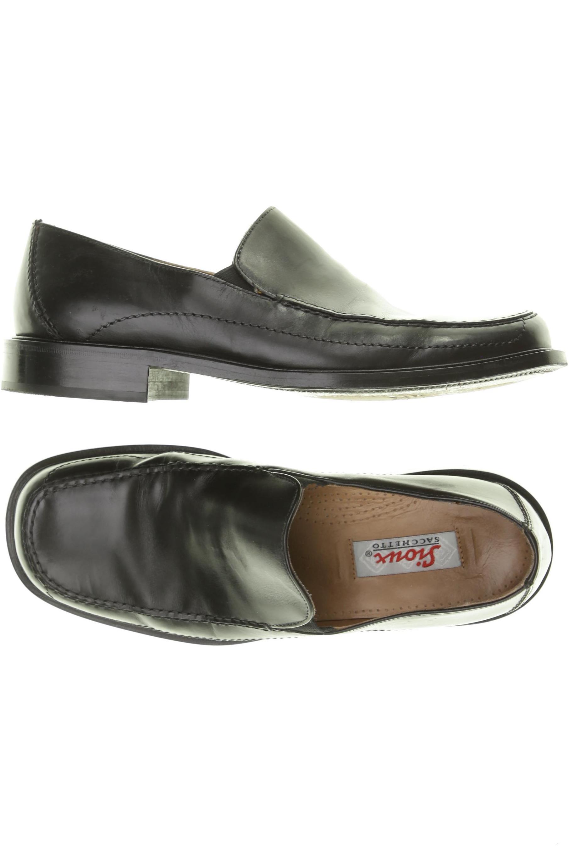 

Sioux Herren Halbschuh, schwarz, Gr. 7.5