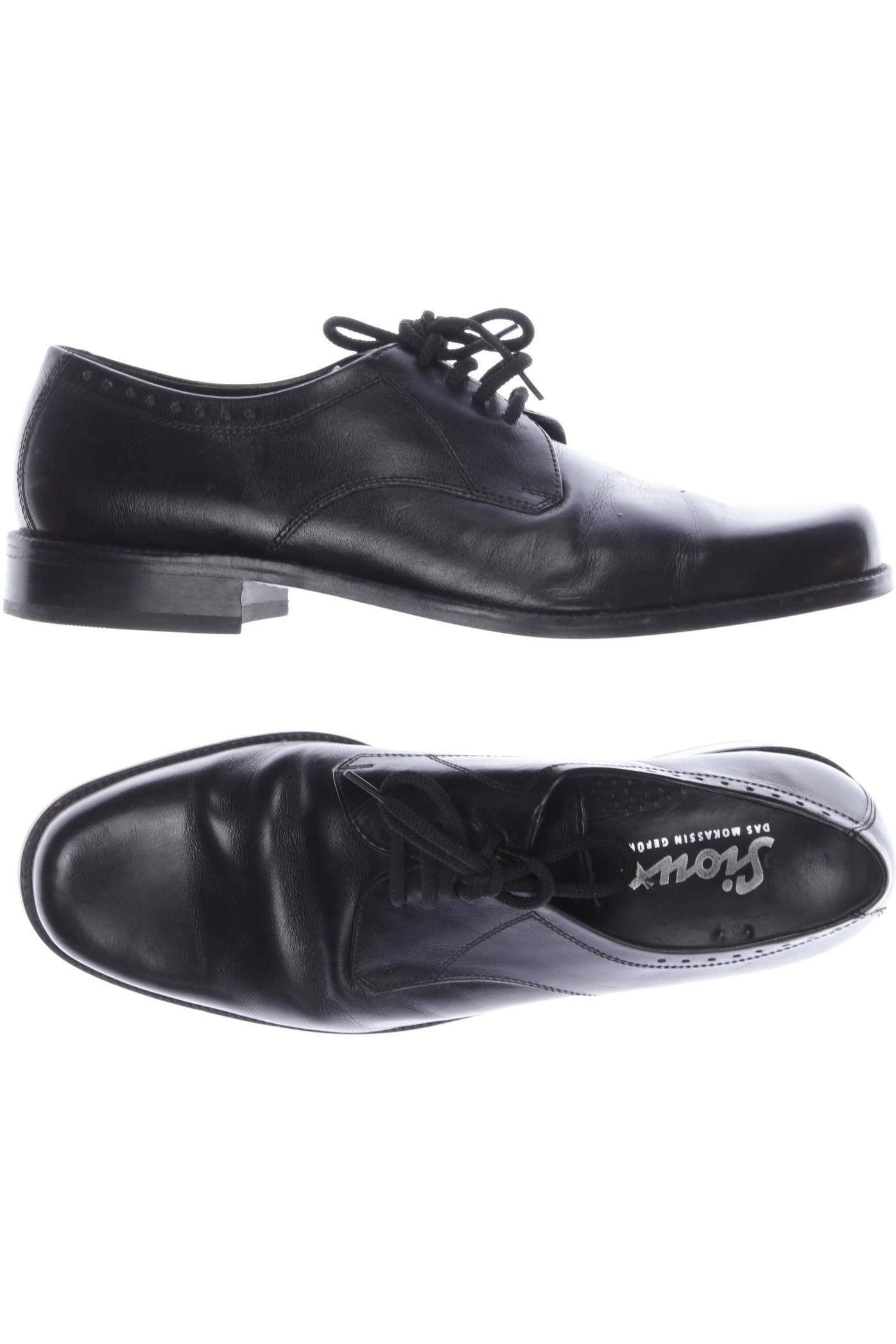 

Sioux Herren Halbschuh, schwarz, Gr. 10