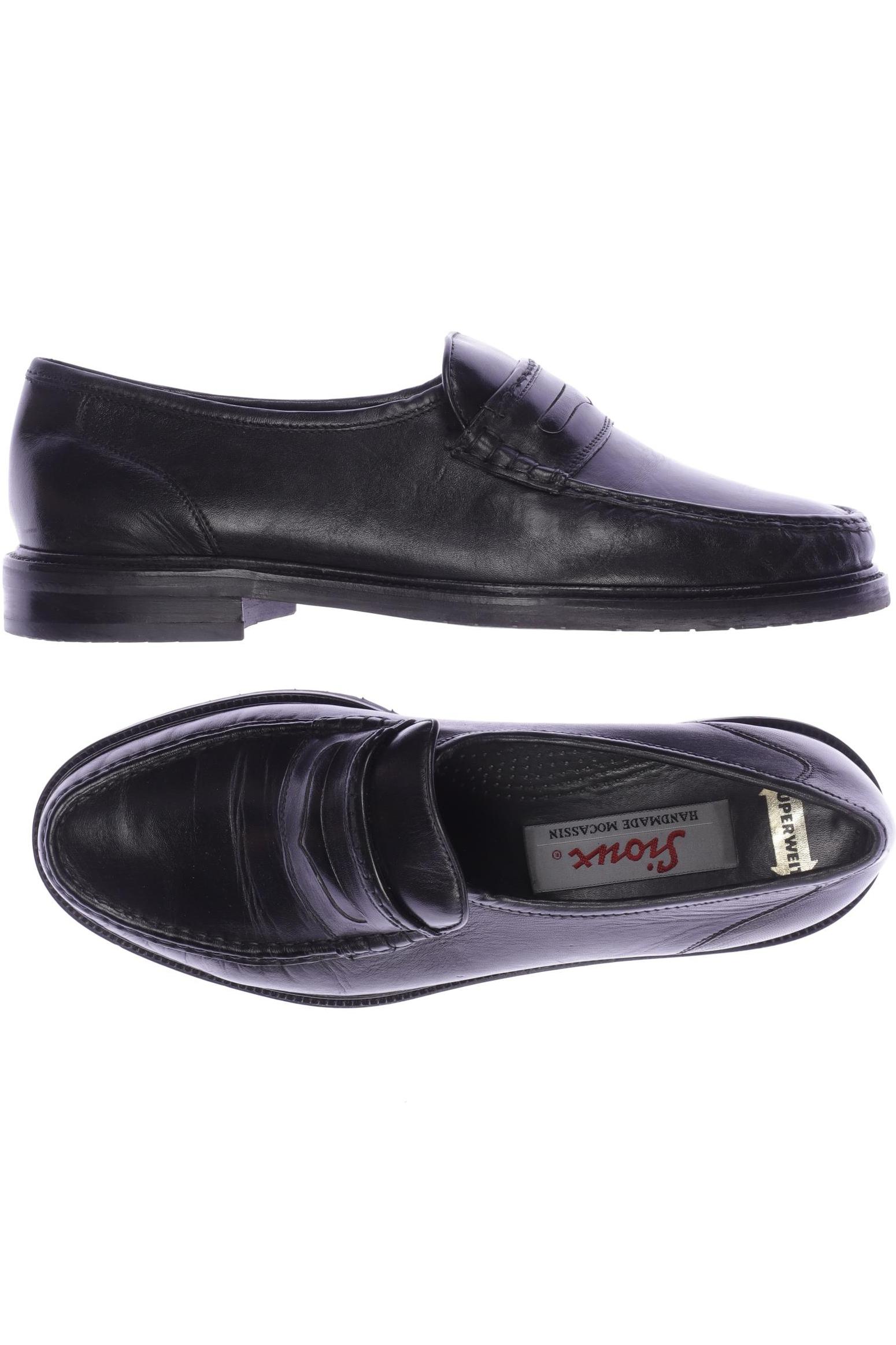 

Sioux Herren Halbschuh, schwarz, Gr. 7.5