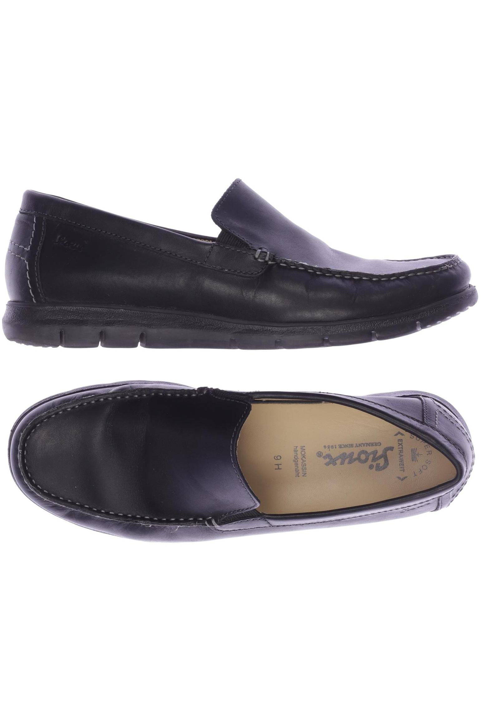 

Sioux Herren Halbschuh, schwarz, Gr. 9